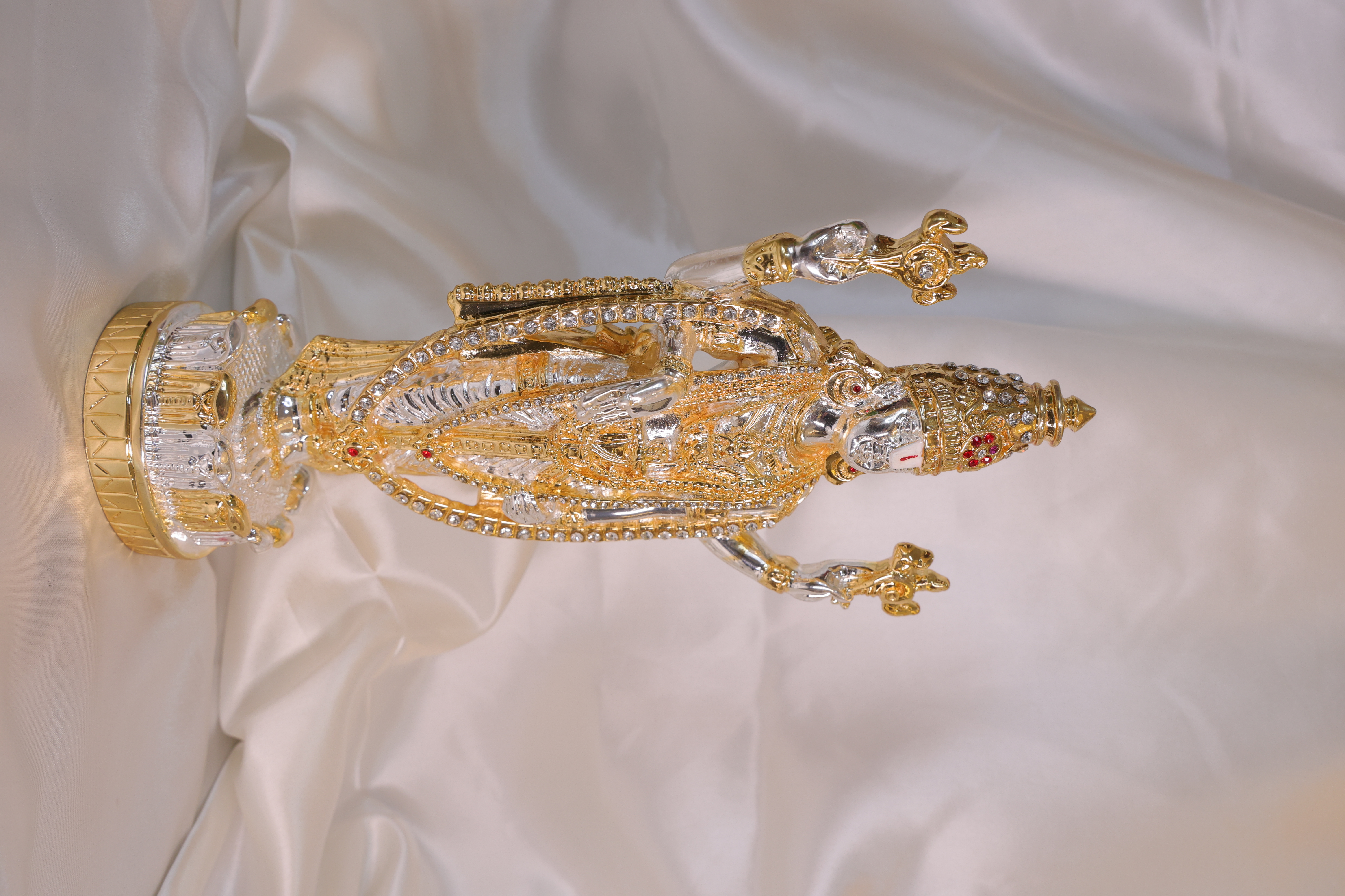 Shree Venkateswara – Silver & Gold Tirupati Balaji Idol