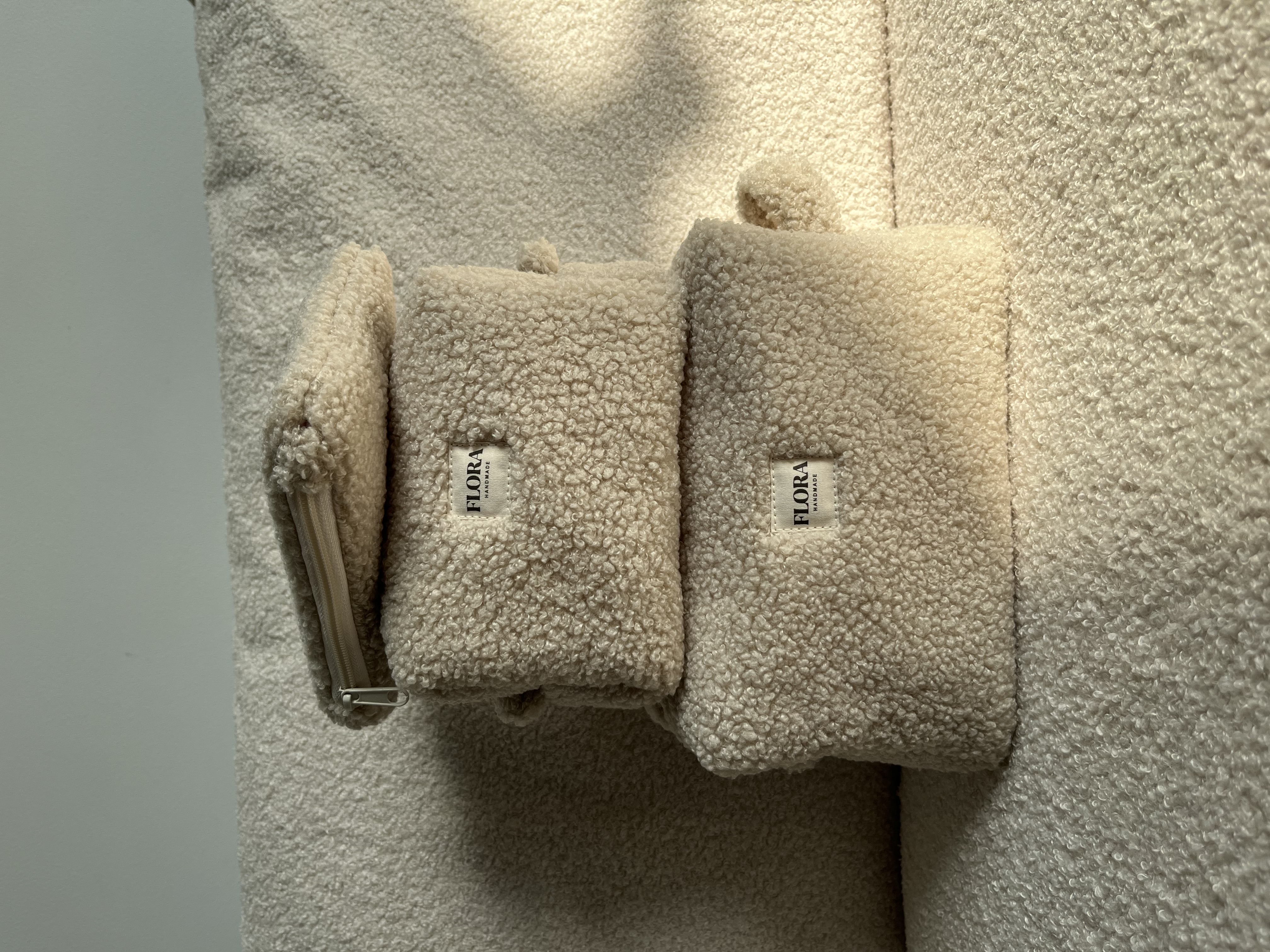 Beige kosmetinių rinkinys