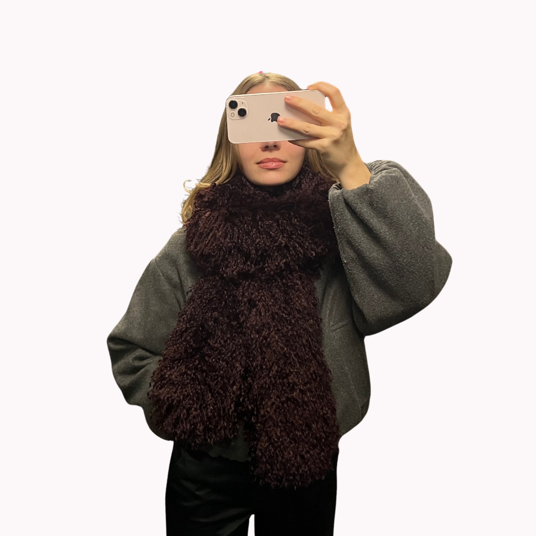 Šalikas Dark cherry