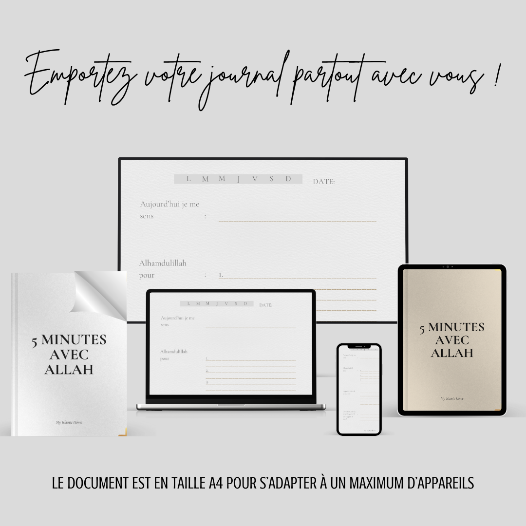 Journal 5 Minutes avec Allah