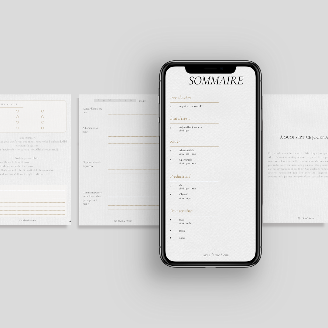 Journal 5 Minutes avec Allah