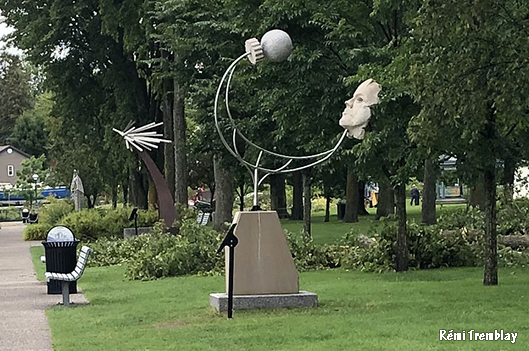 PARCOURS DE SCULPTURES MONUMENTALES