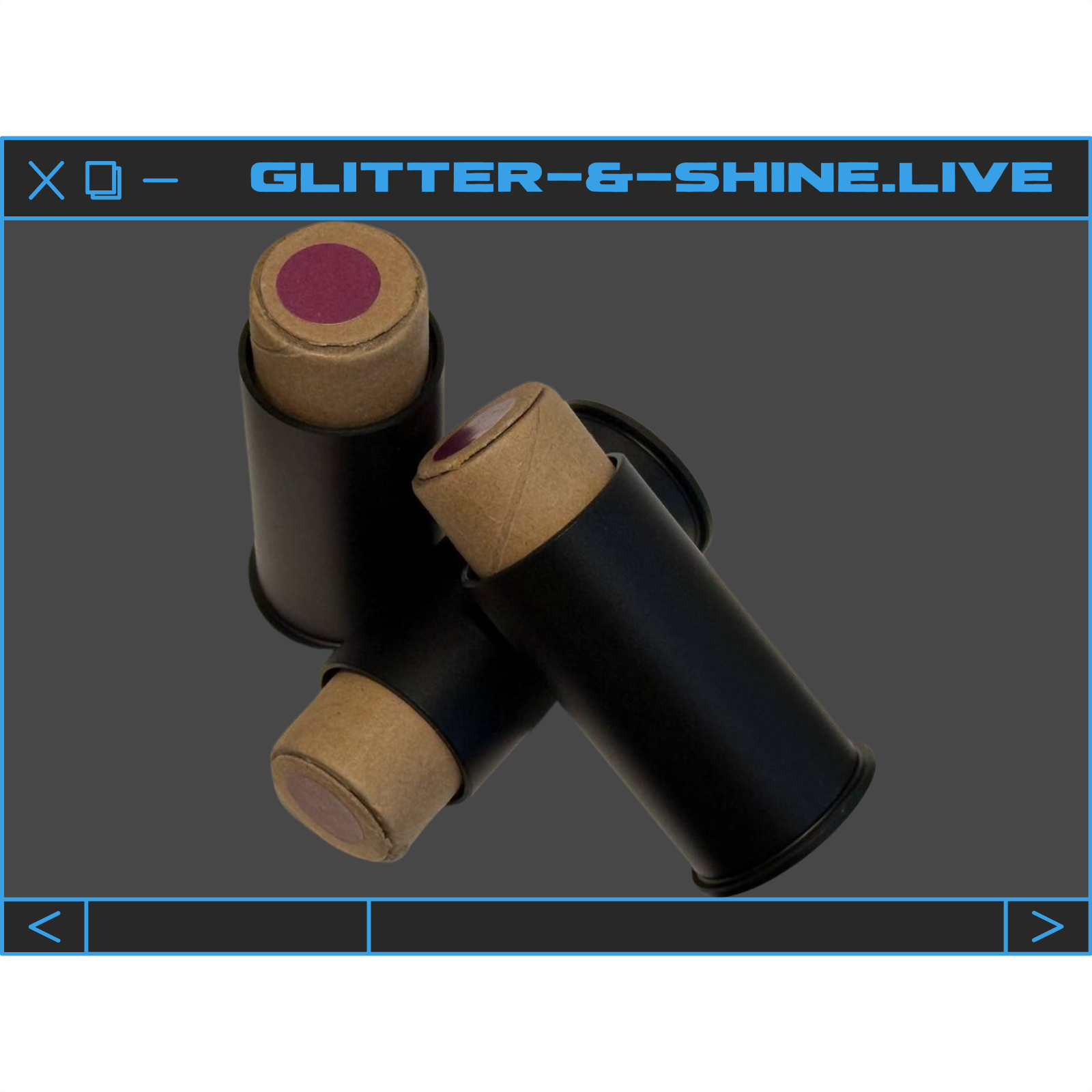 "Glitter and Shine" 37MM LIVE AMMO 3-Pack