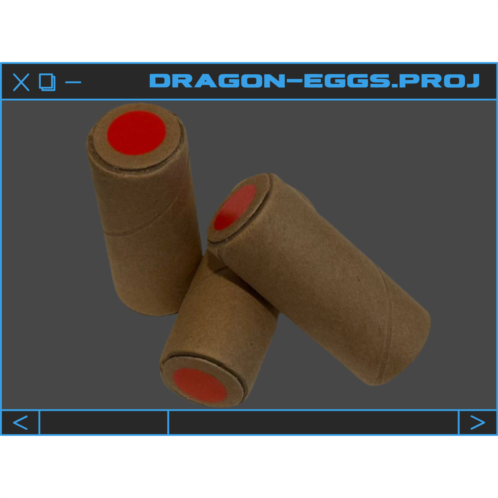 "Dragon Eggs" 37mm Projectiles 3-Pack