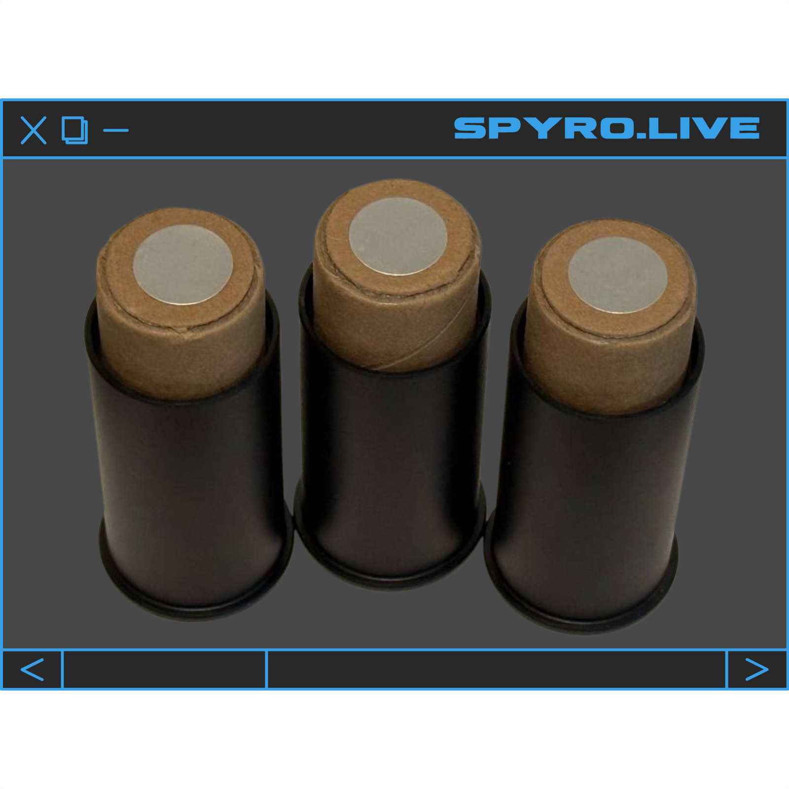 "Spyro" 37MM LIVE AMMO 3-Pack