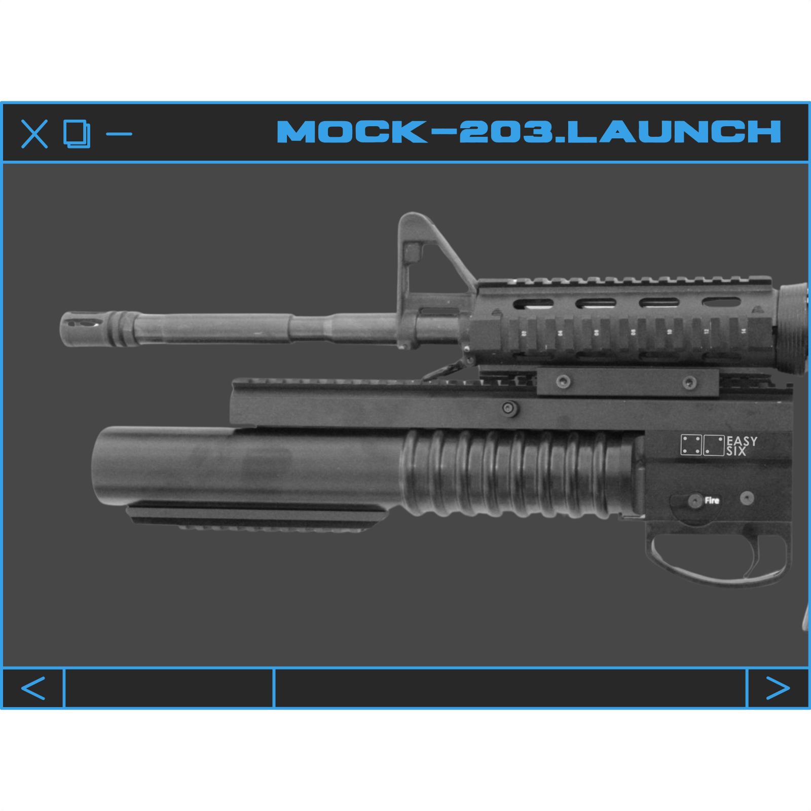 Mock 203 Launcher