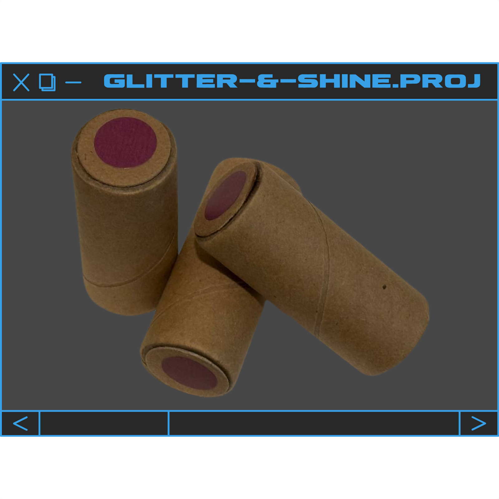 "Glitter & Shine" 37mm Projectiles 3-Pack