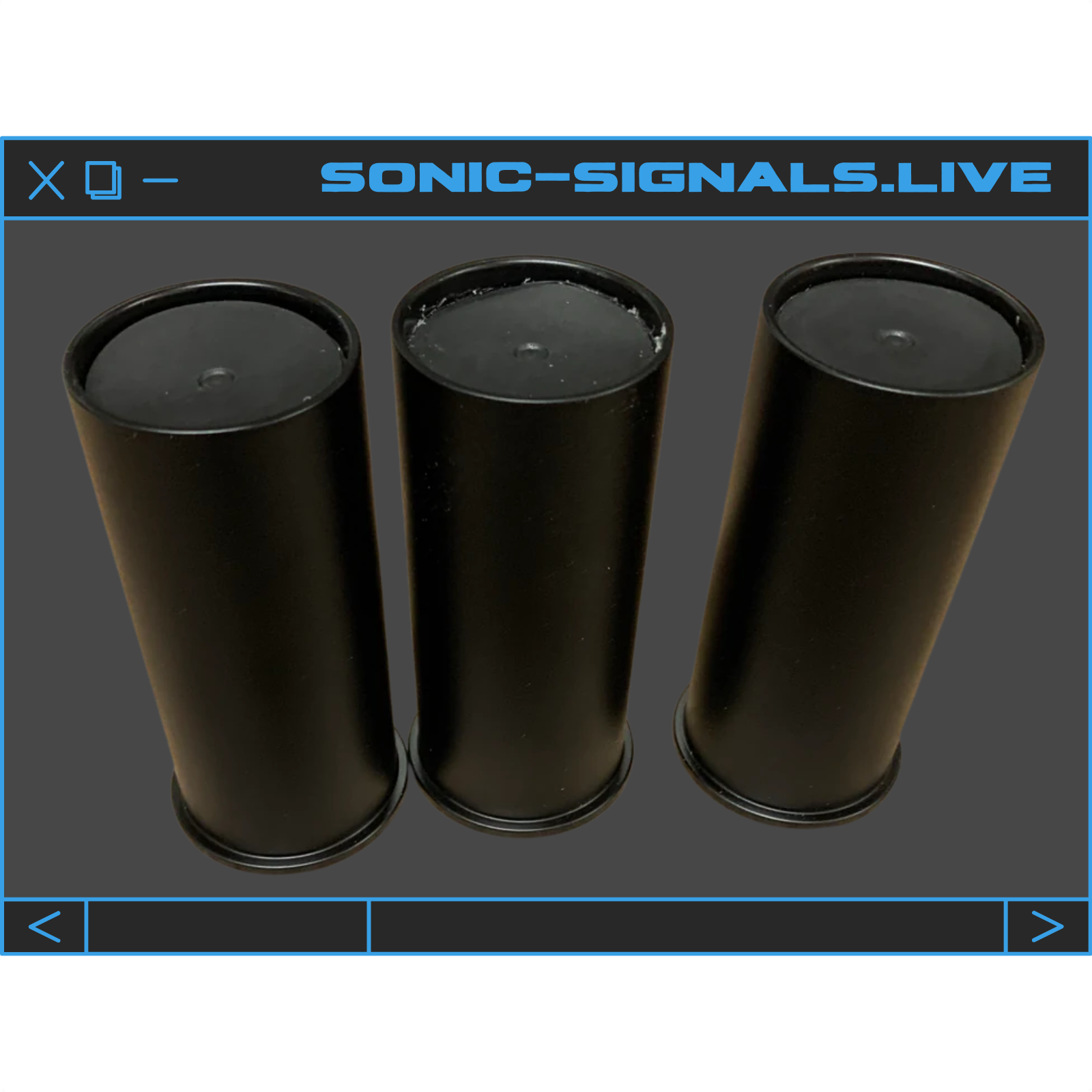 "Sonic Signals" - 37MM LIVE AMMO 3-Pack