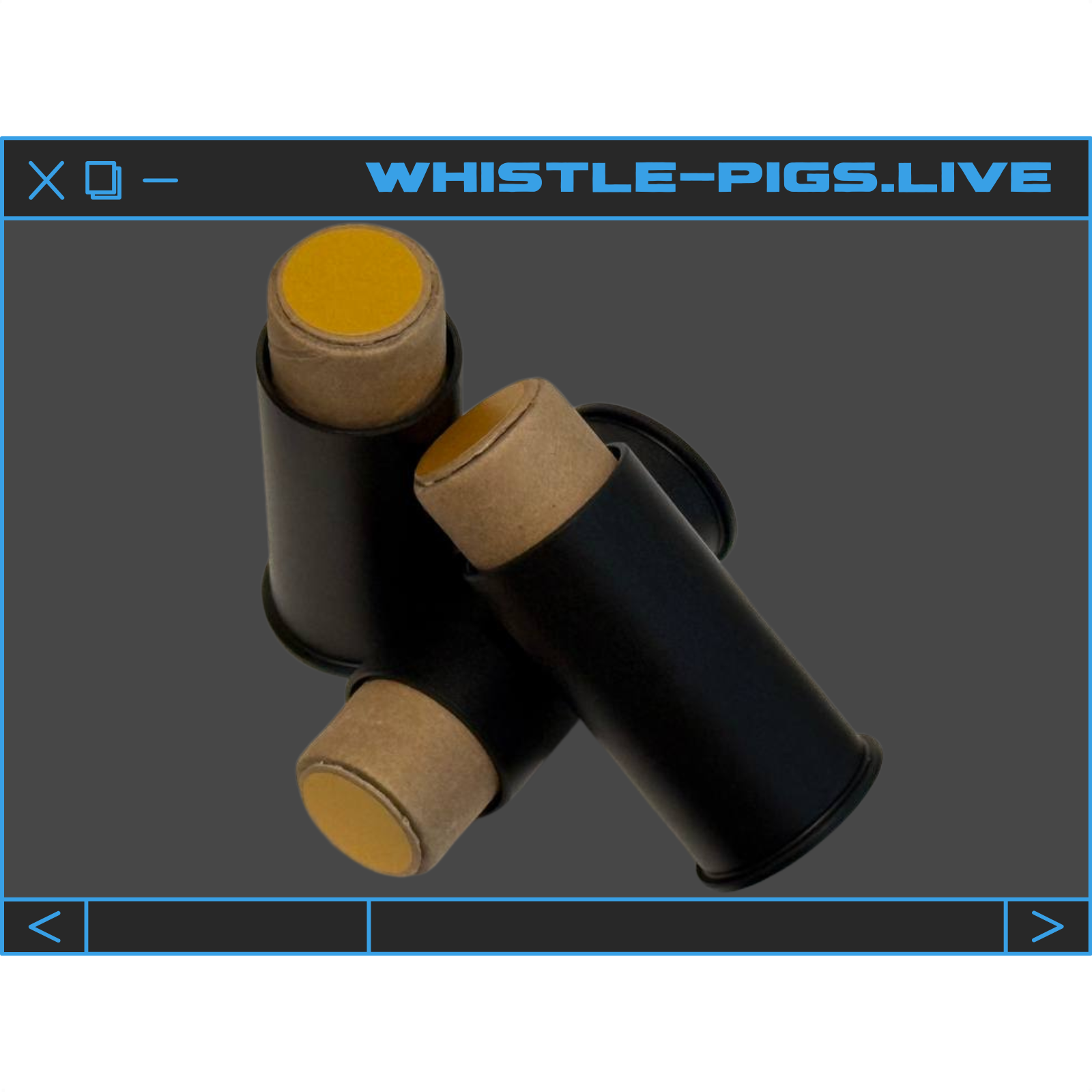 "Whistle Pig" 37mm LIVE AMMO 3-Pack