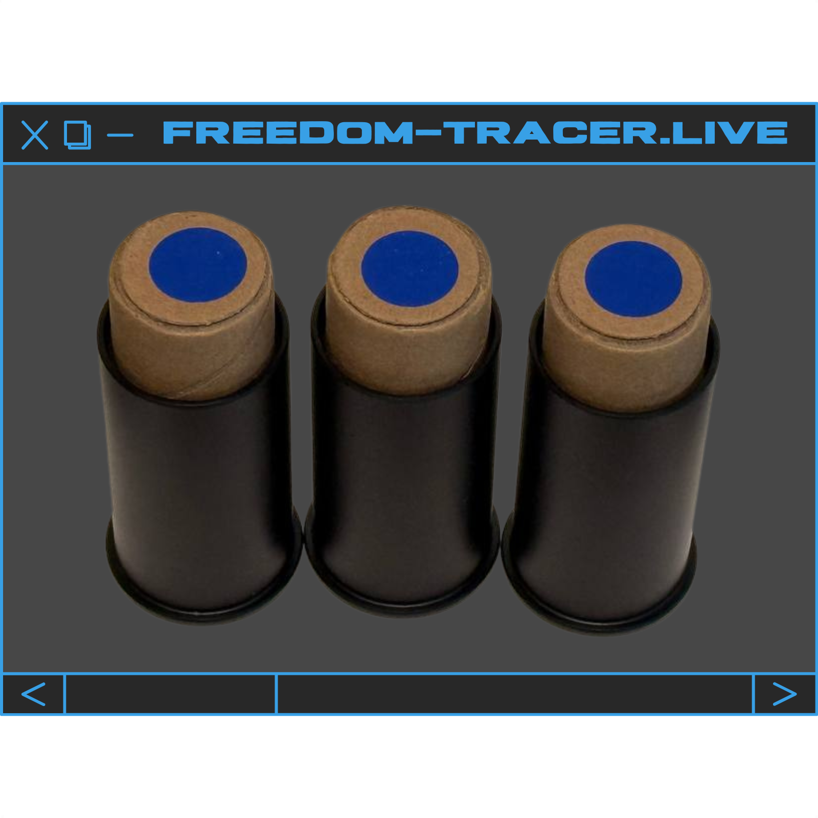 "Freedom Tracer" 37MM LIVE AMMO 3-Pack