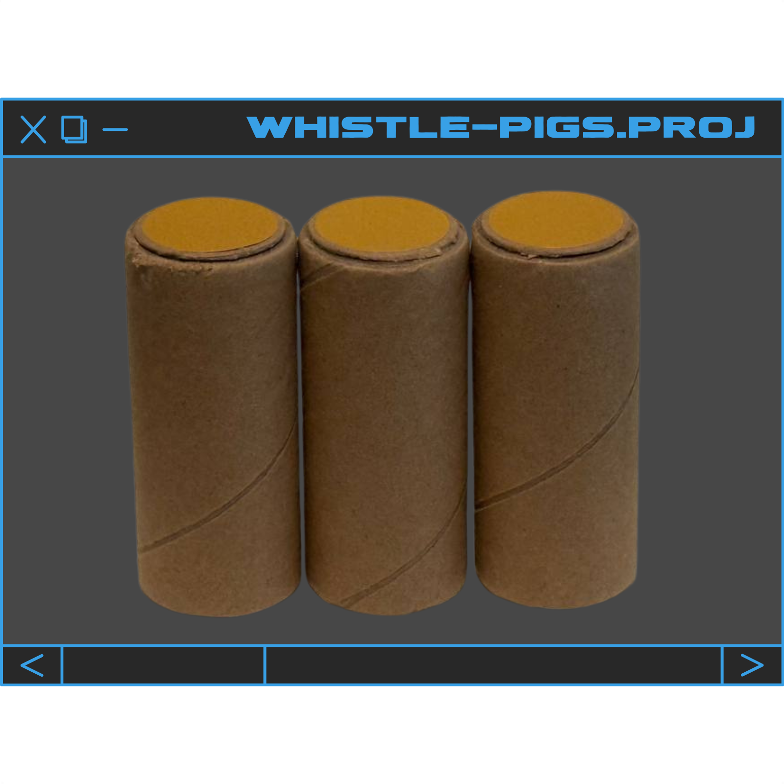 "Whistle Pig" 37mm Projectiles 3-Pack
