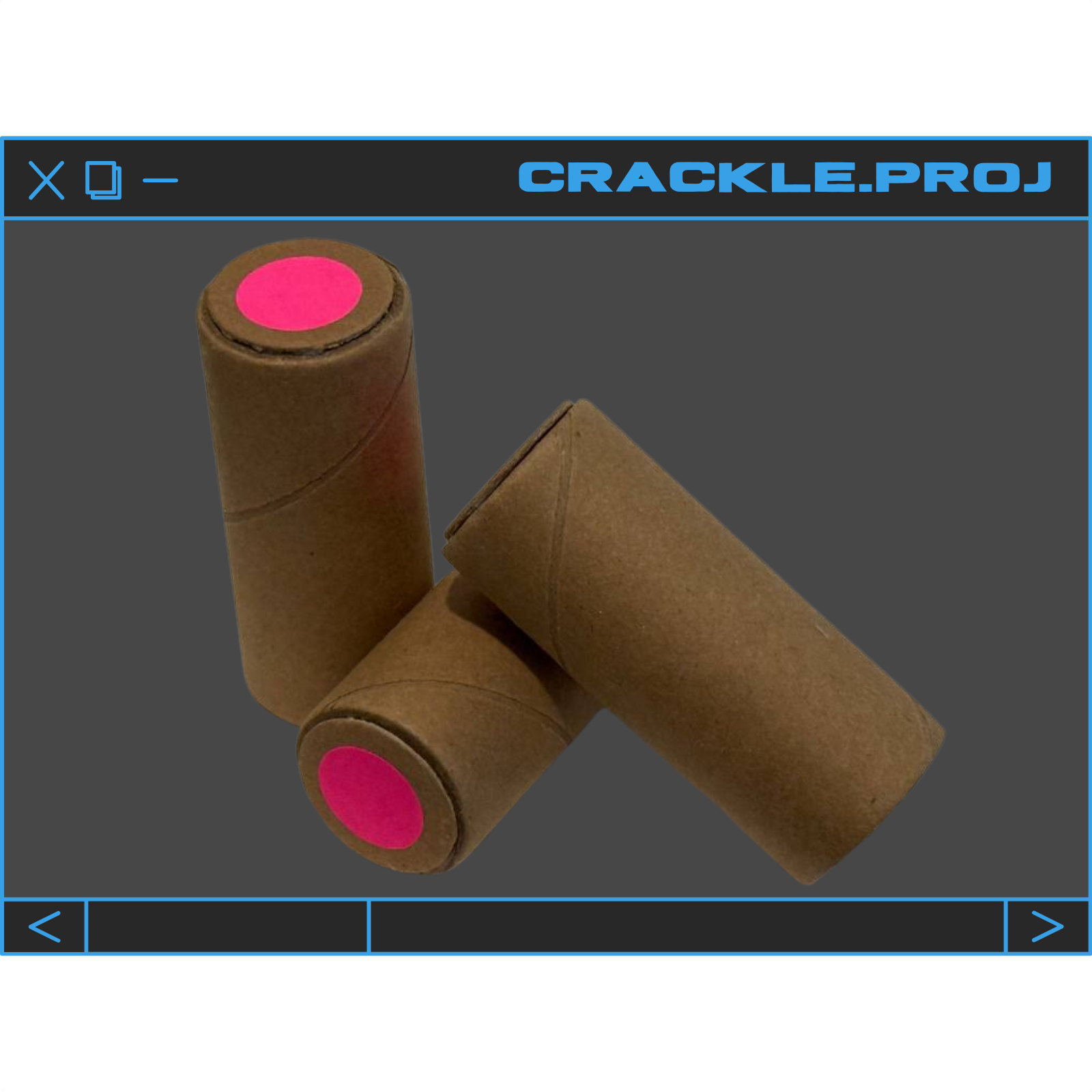 "Crackle" 37mm Projectiles 3-Pack