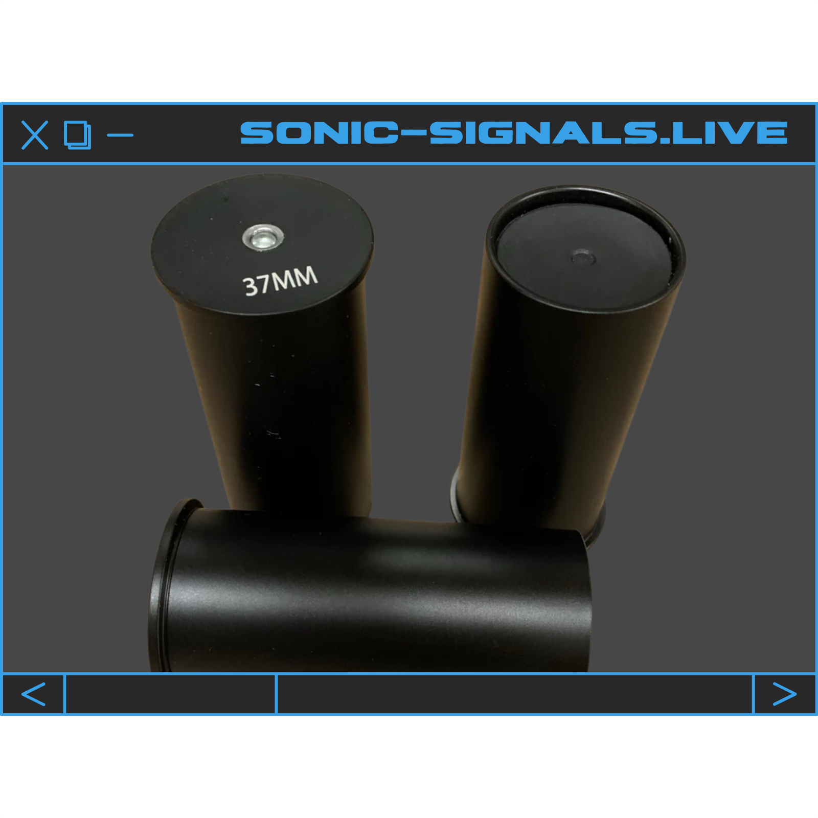 "Sonic Signals" - 37MM LIVE AMMO 3-Pack