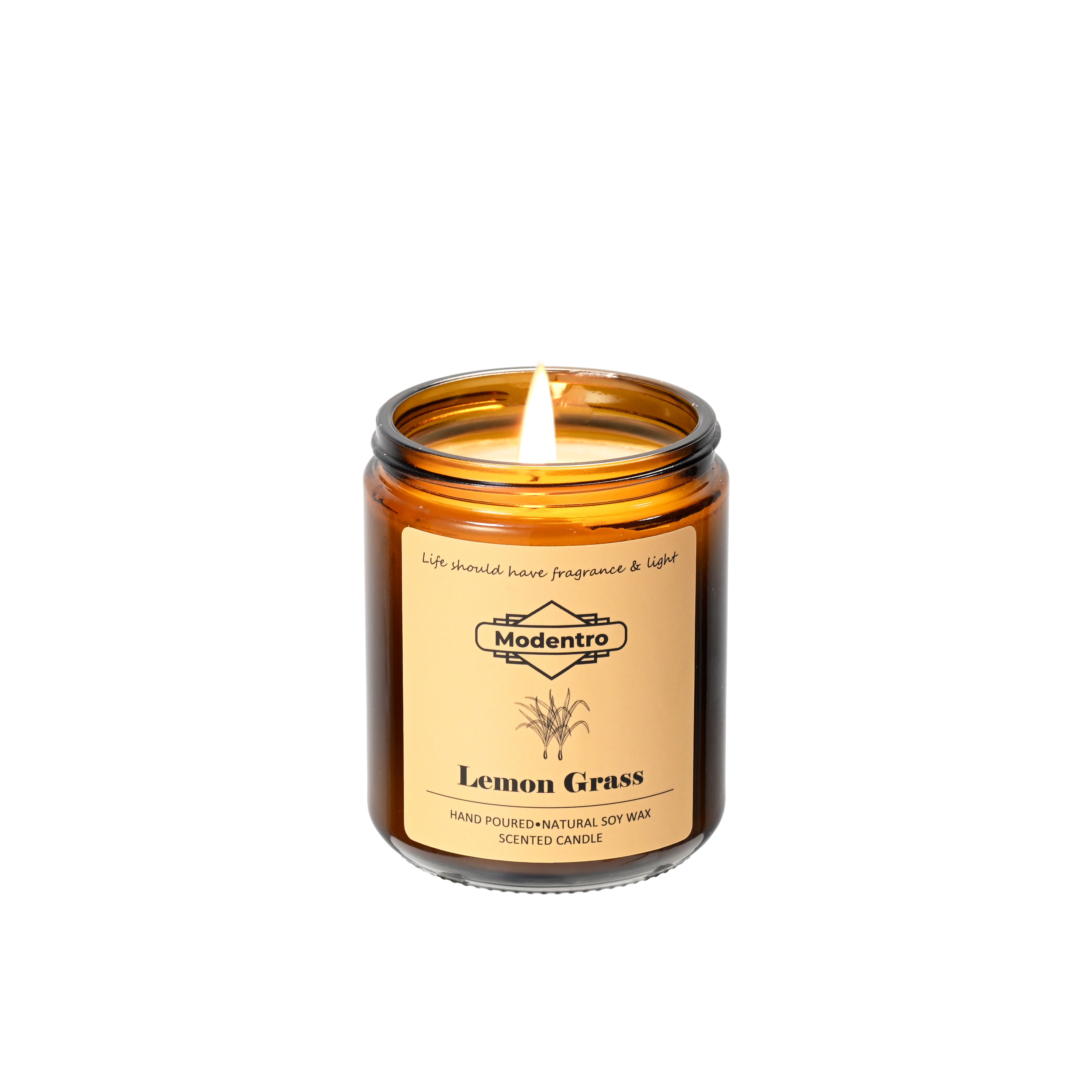 Lemon Grass Scented Candle