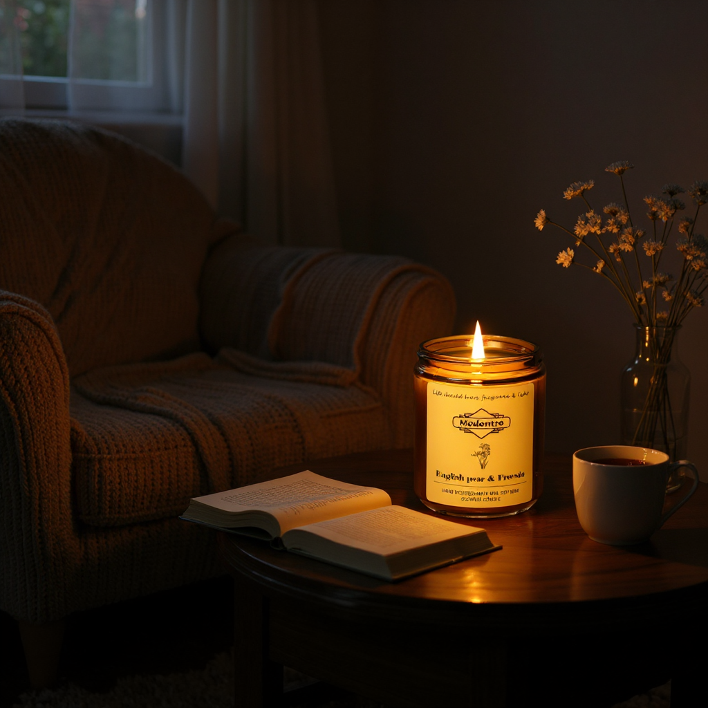 Scented Candle English Pear & Freesia