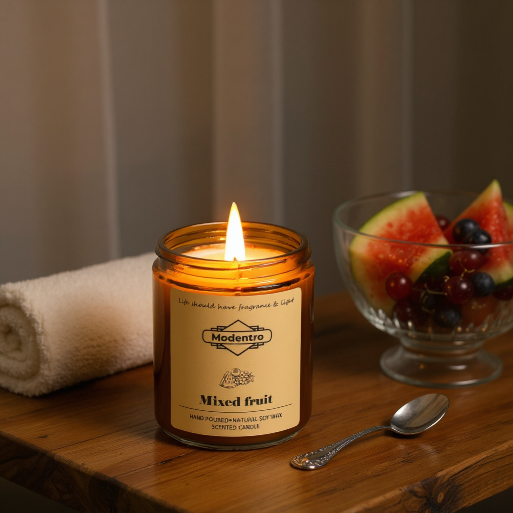 Mixed Fruit Scented Candle