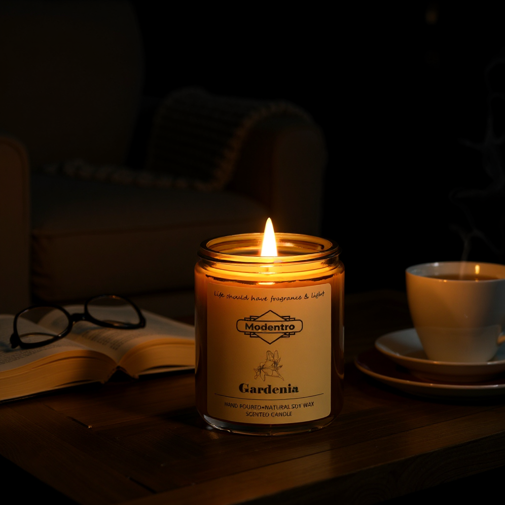 Gardenia Scented Candle