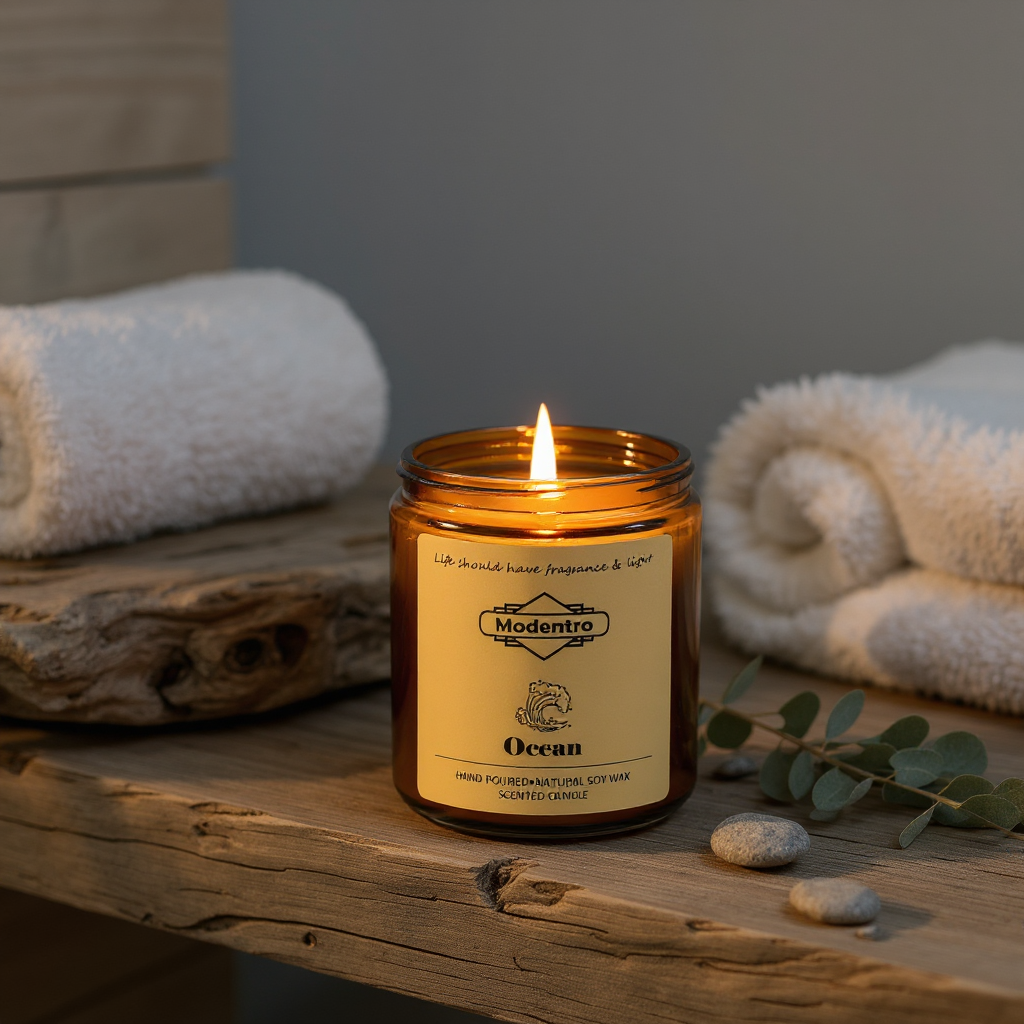 Ocean Scented Candle