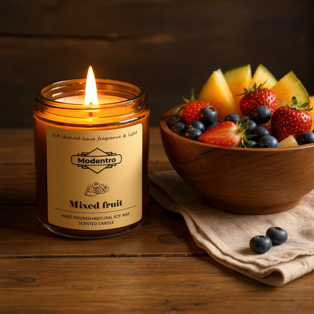 Mixed Fruit Scented Candle