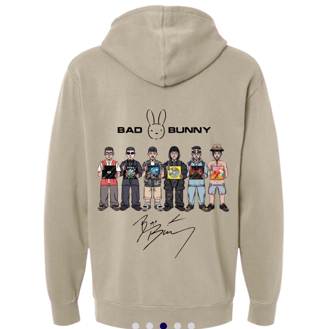 Sudadera discos Bad Bunny
