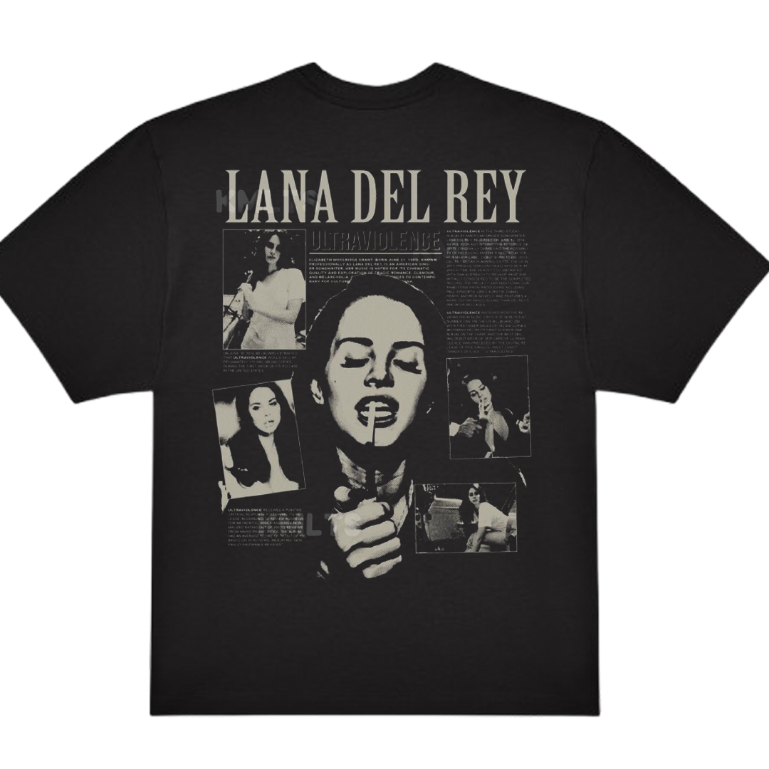 Camiseta Lana Del Rey Ultraviolet