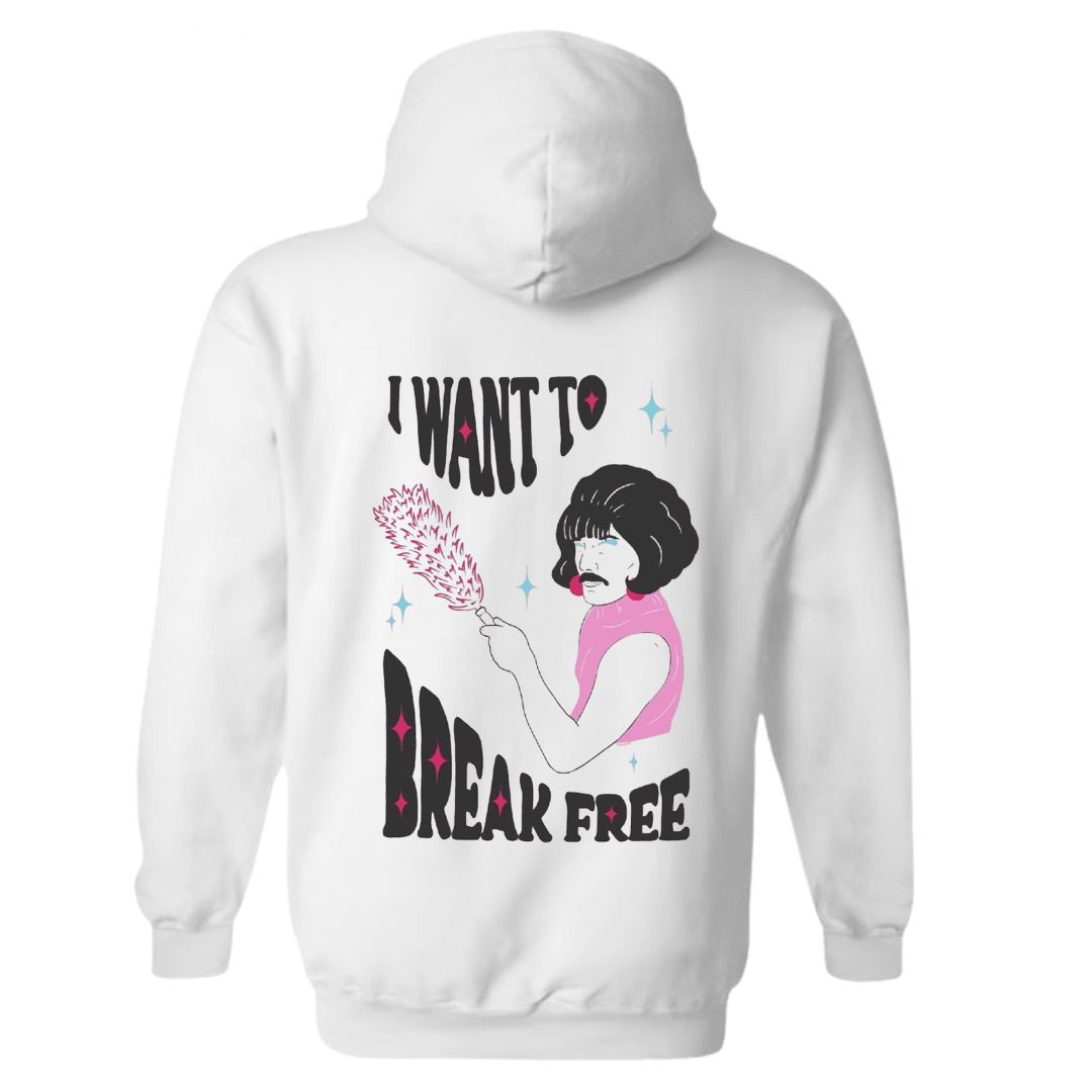 Sudadera 'I Want to Break Free'