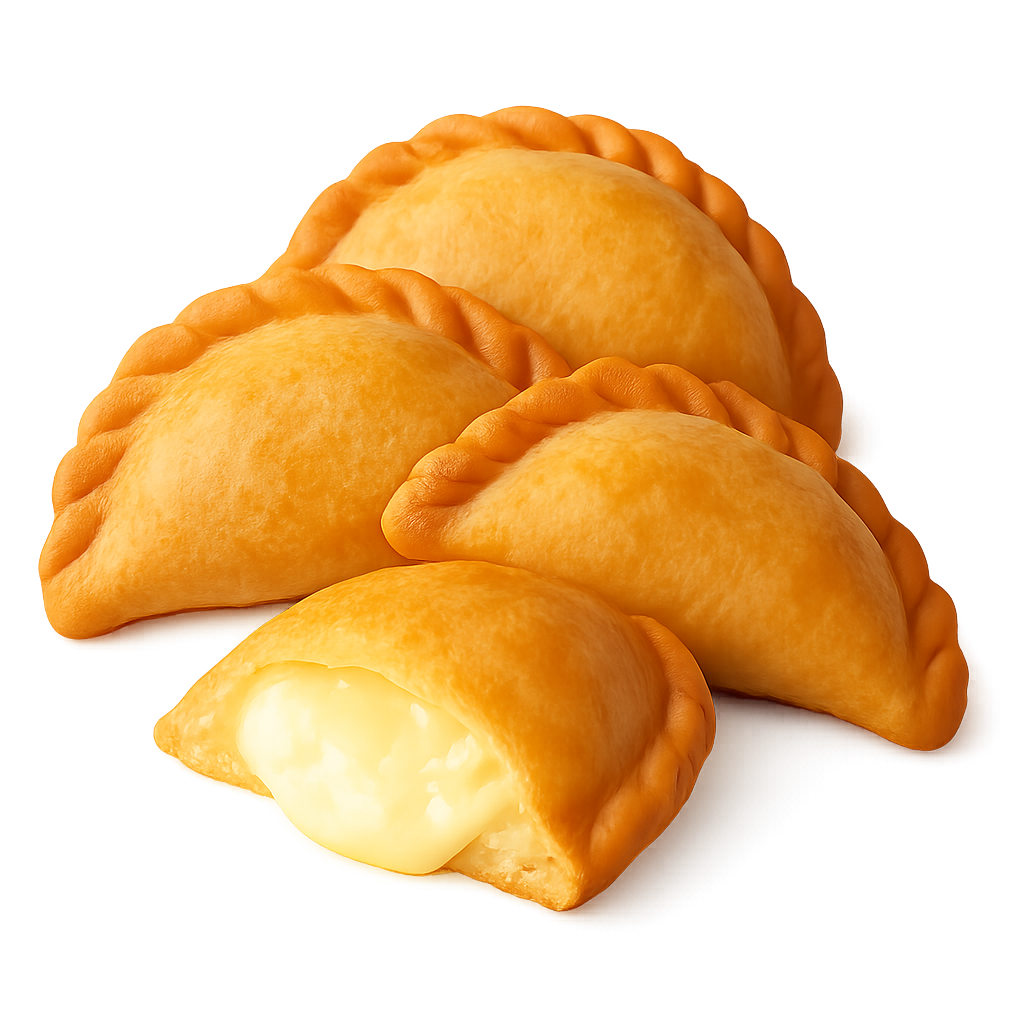 EMPANADAS DE RELLENAS DE QUESO