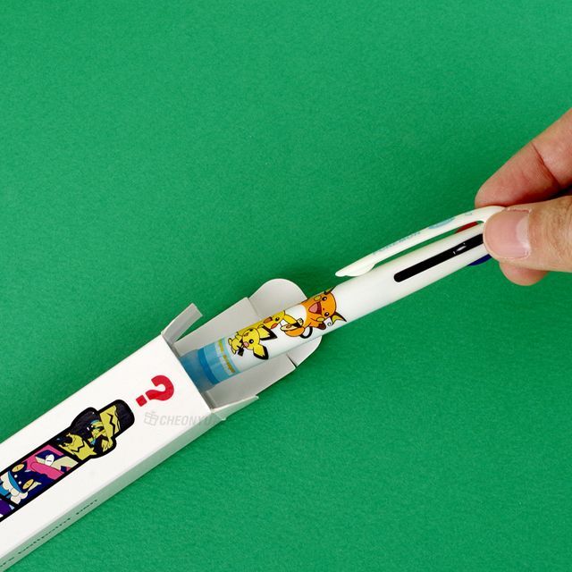 Stylos Pokémon à trois couleurs