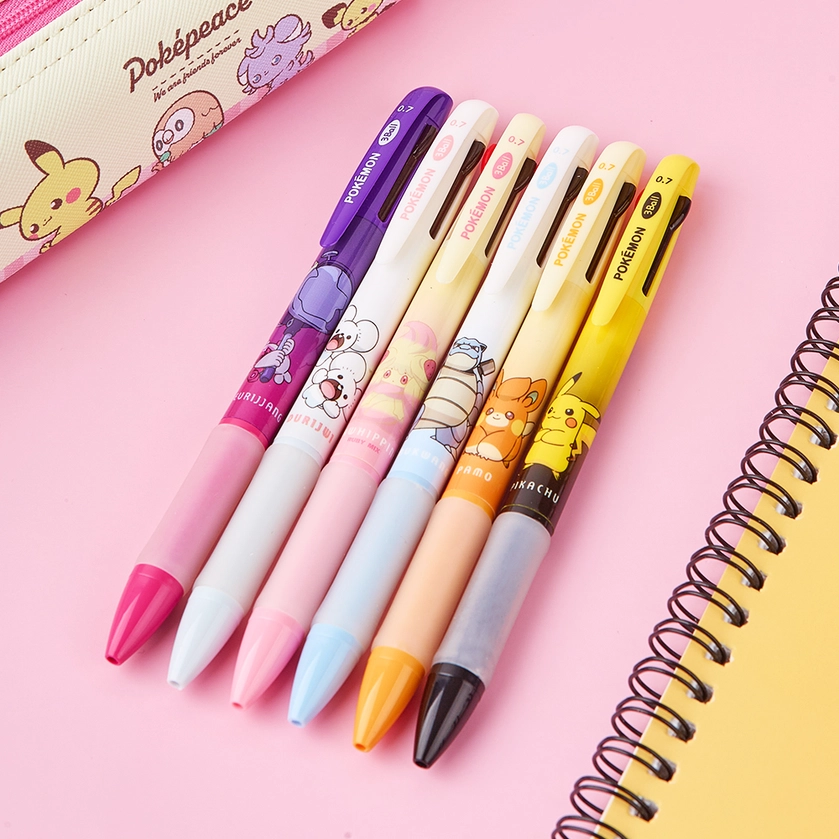 Stylos Pokémon à trois couleurs
