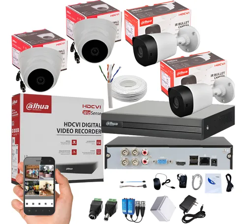 Kit Dahua Hogar 4CH