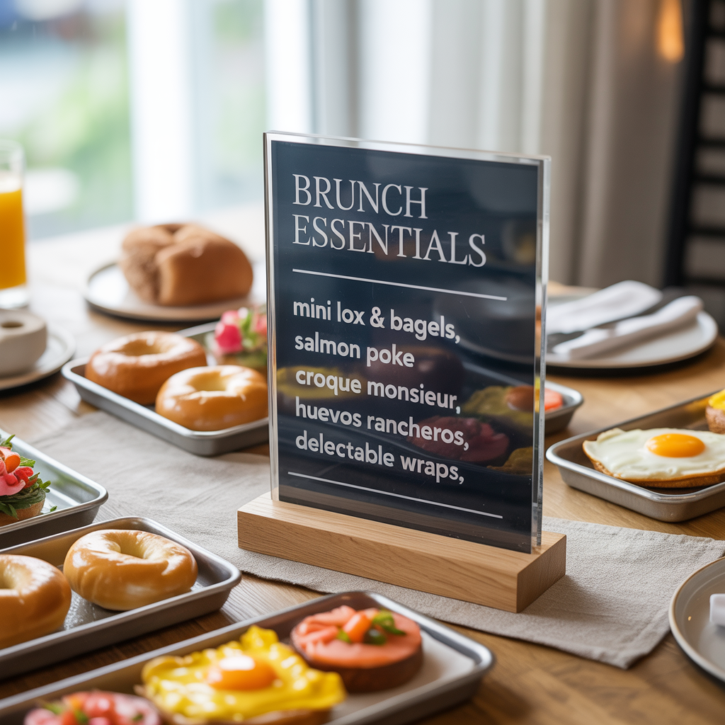 Gluten Free Table Sign