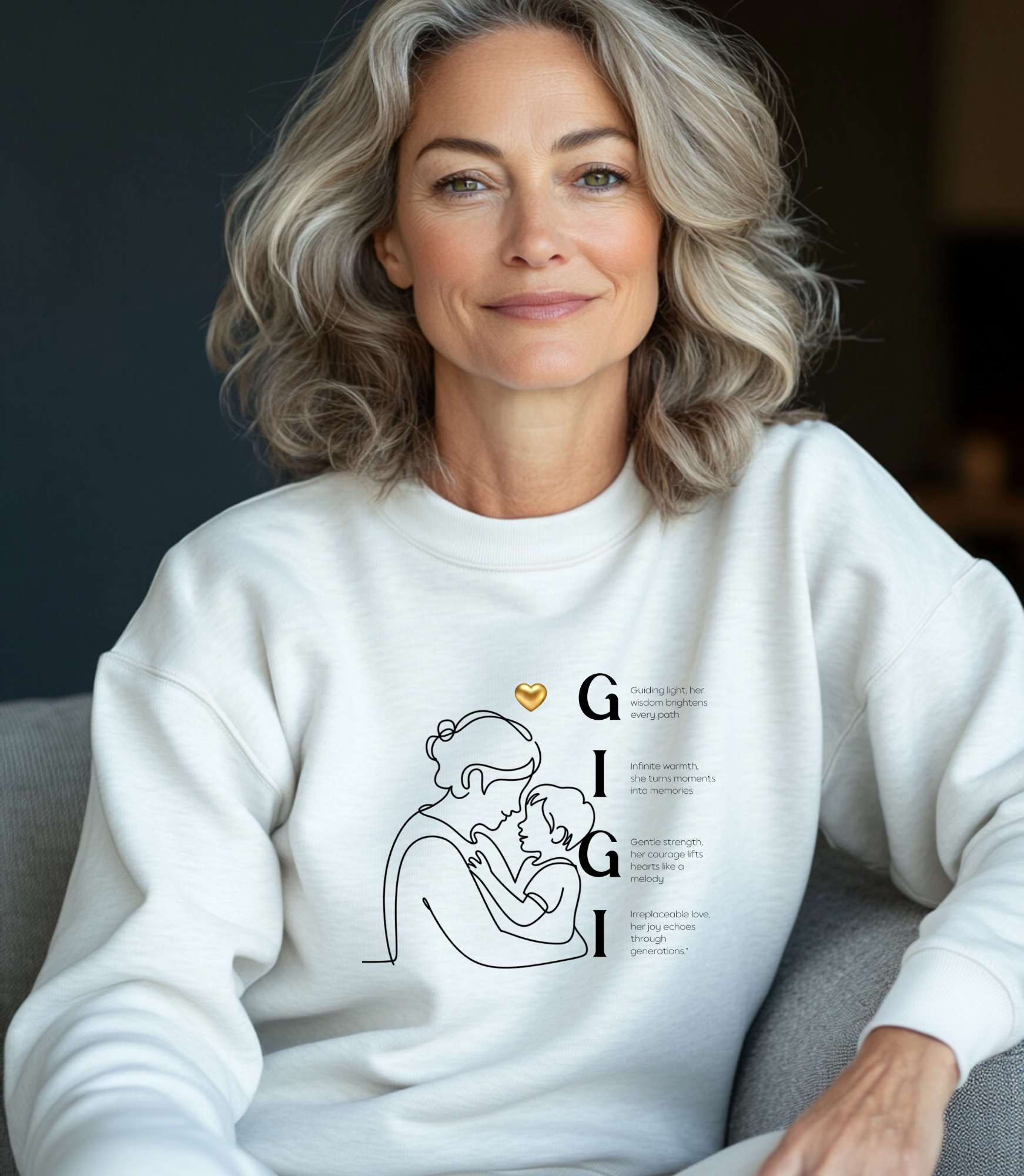 MAMA sweatshirt: Fully Customizable