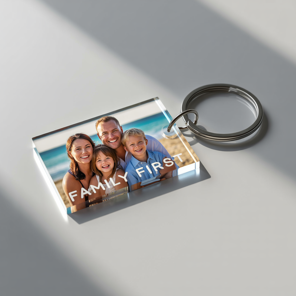 House-Shaped Keychain