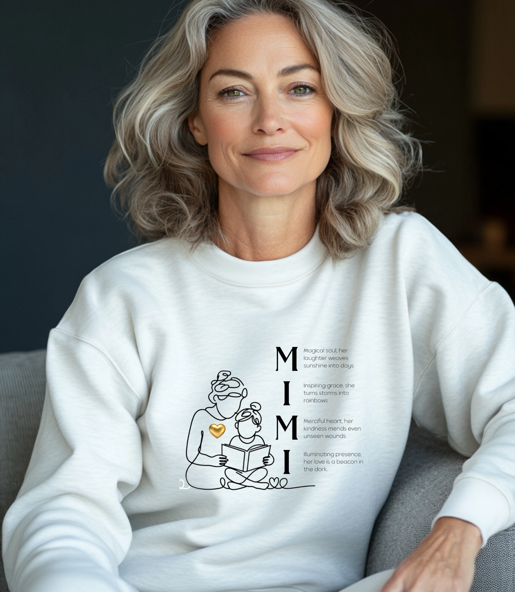 MAMA sweatshirt: Fully Customizable