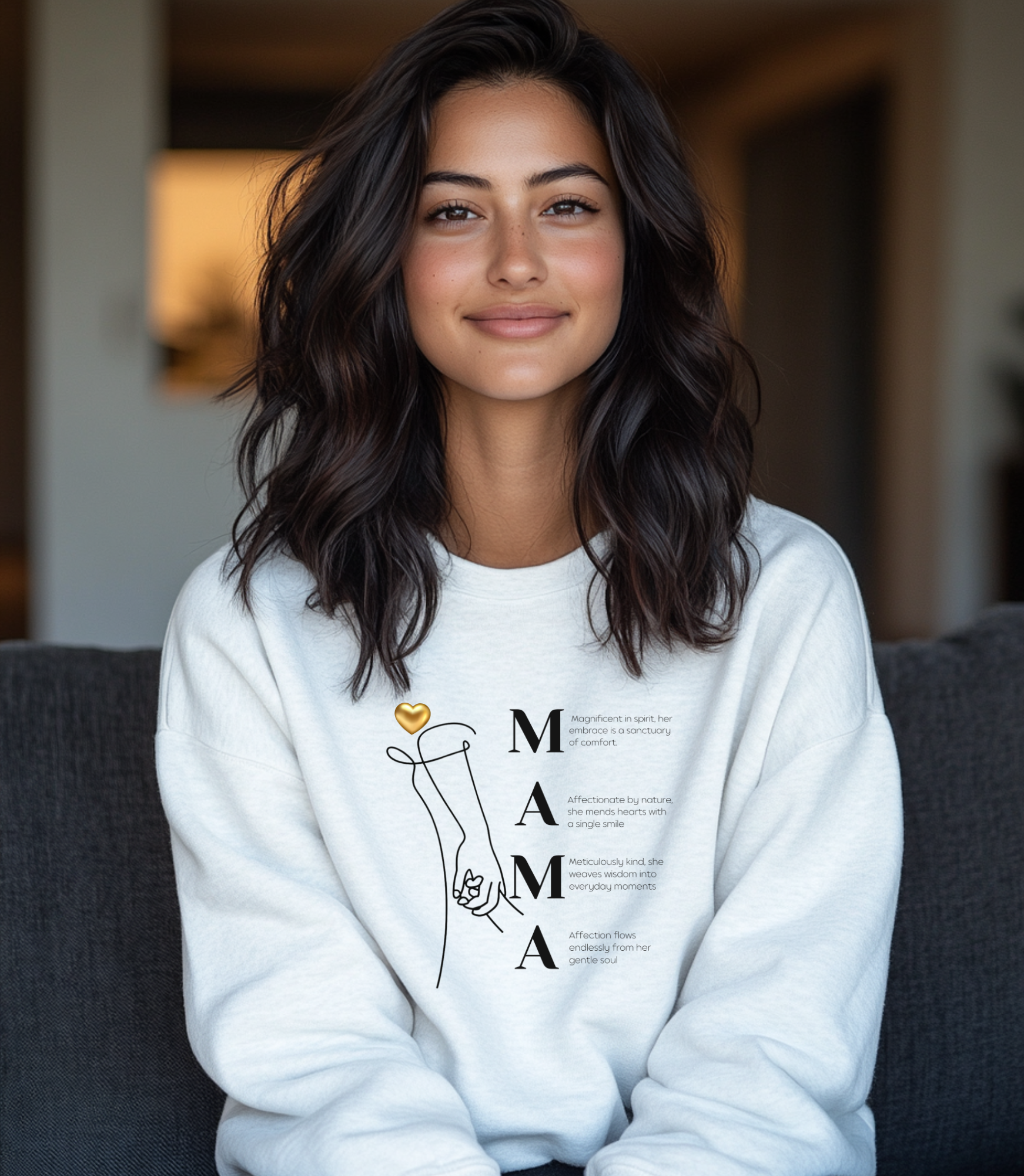 MAMA sweatshirt: Fully Customizable