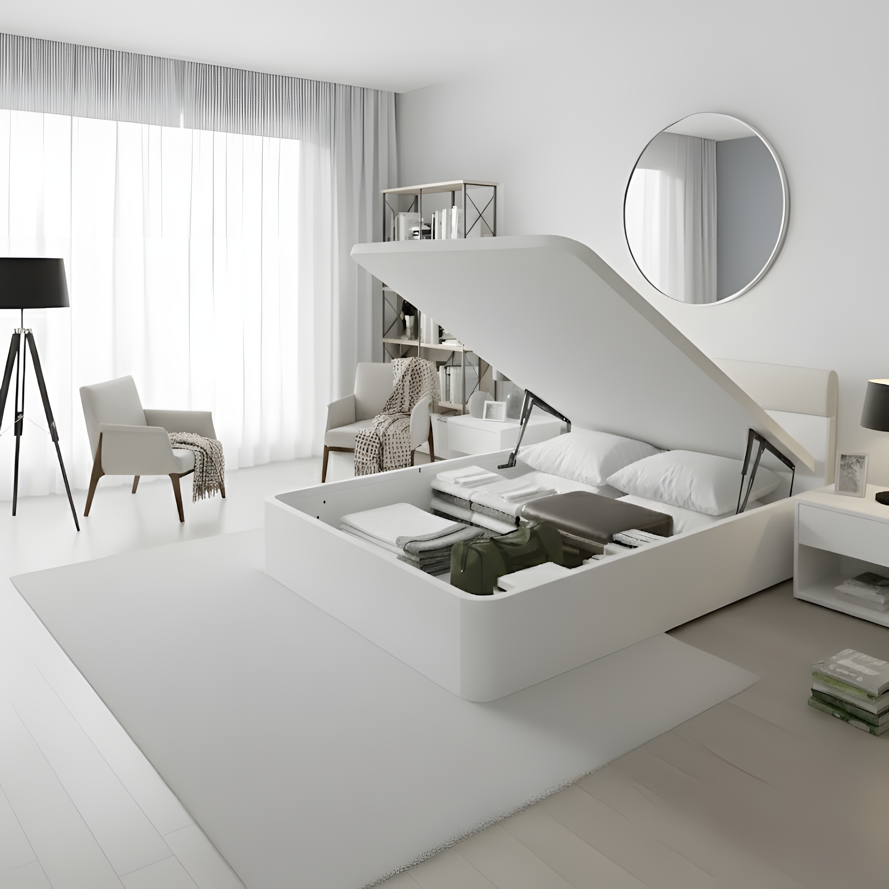 Canapé abatible Reforzado - Gran Capacidad | Rapido Sofas