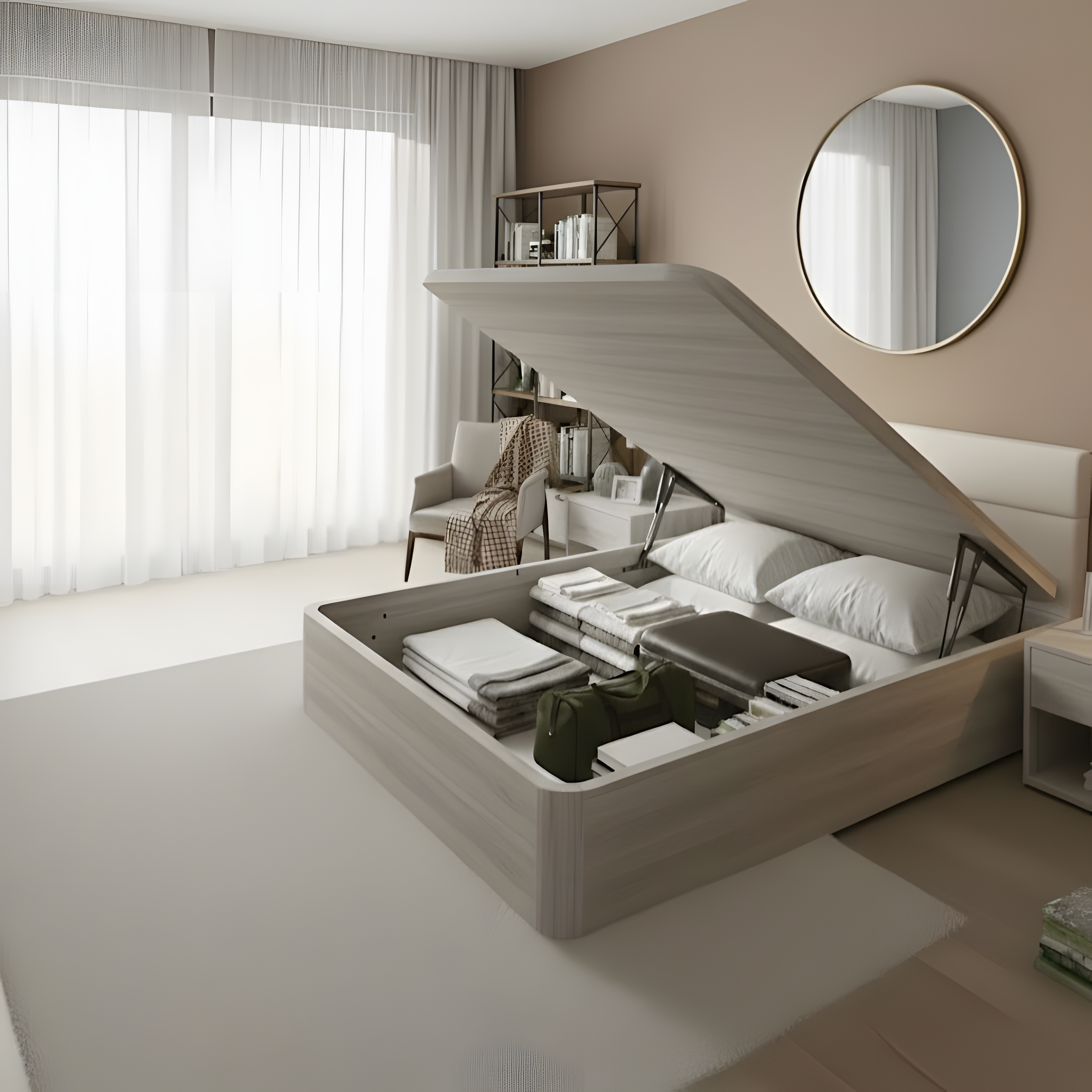 Canapé abatible Reforzado - Gran Capacidad | Rapido Sofas