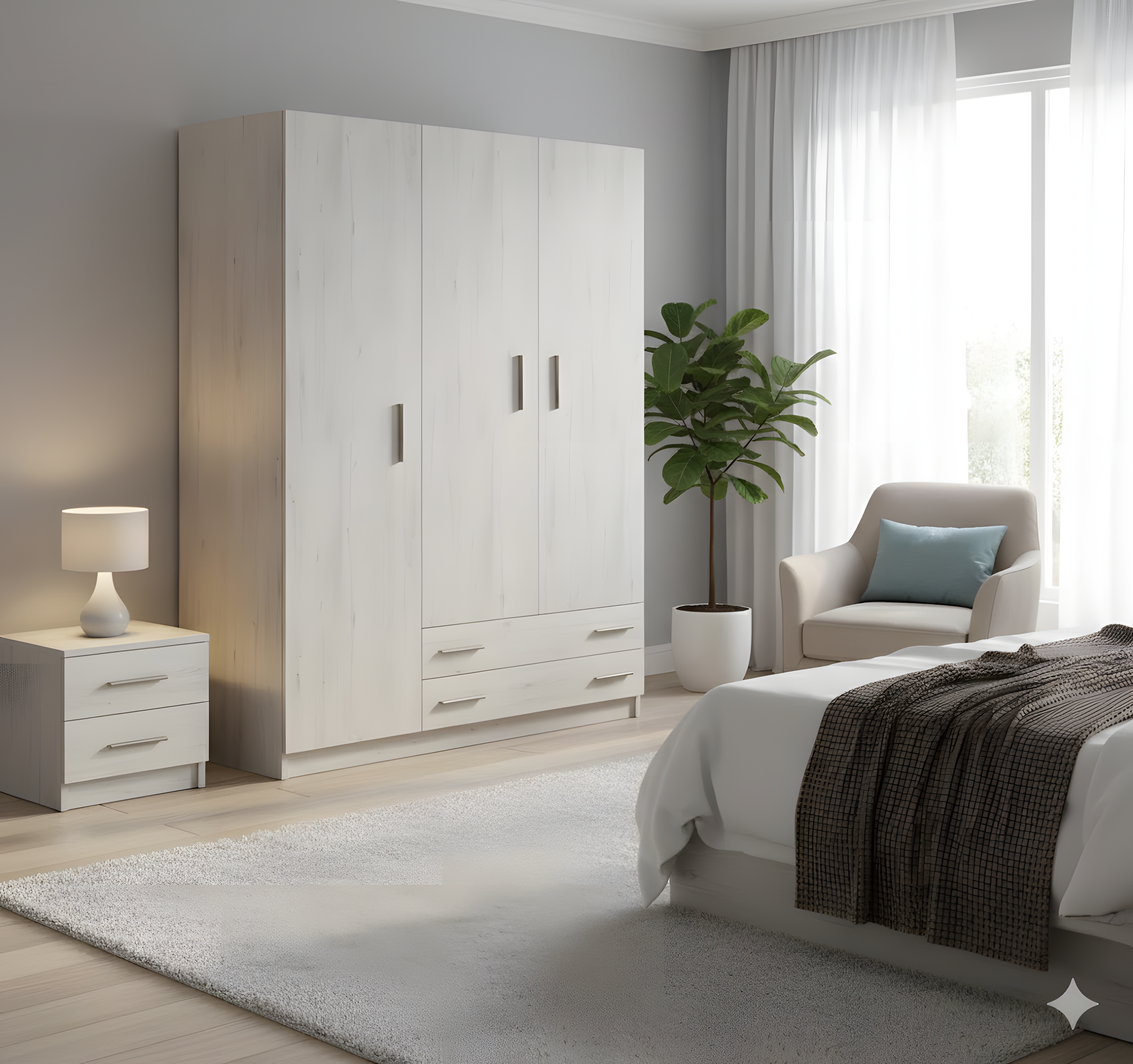 Armario de 3 Puertas | Rapido Sofas |