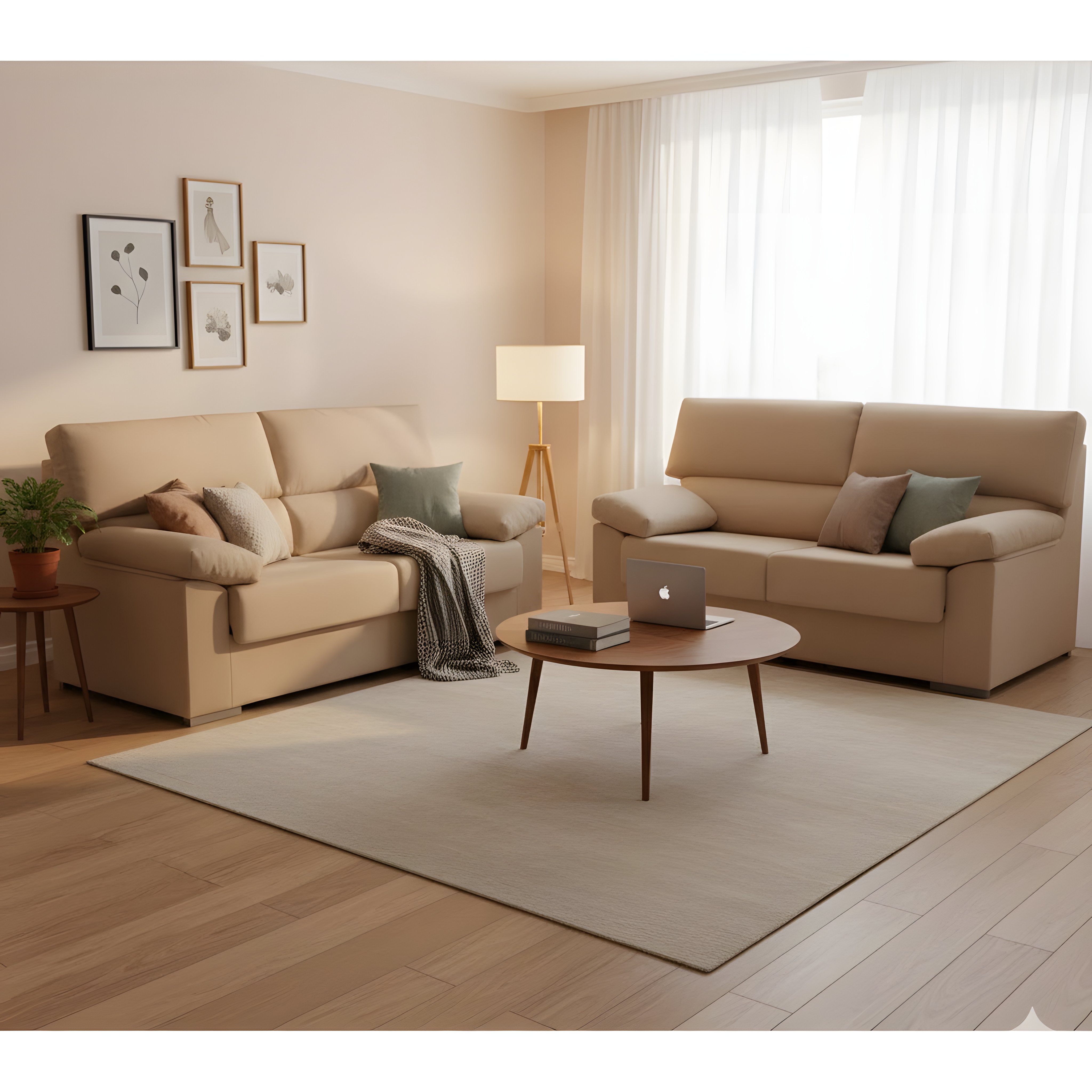 Set con Sofá de 3 Plazas + Sofá de 2 Plazas | Rapido Sofas |