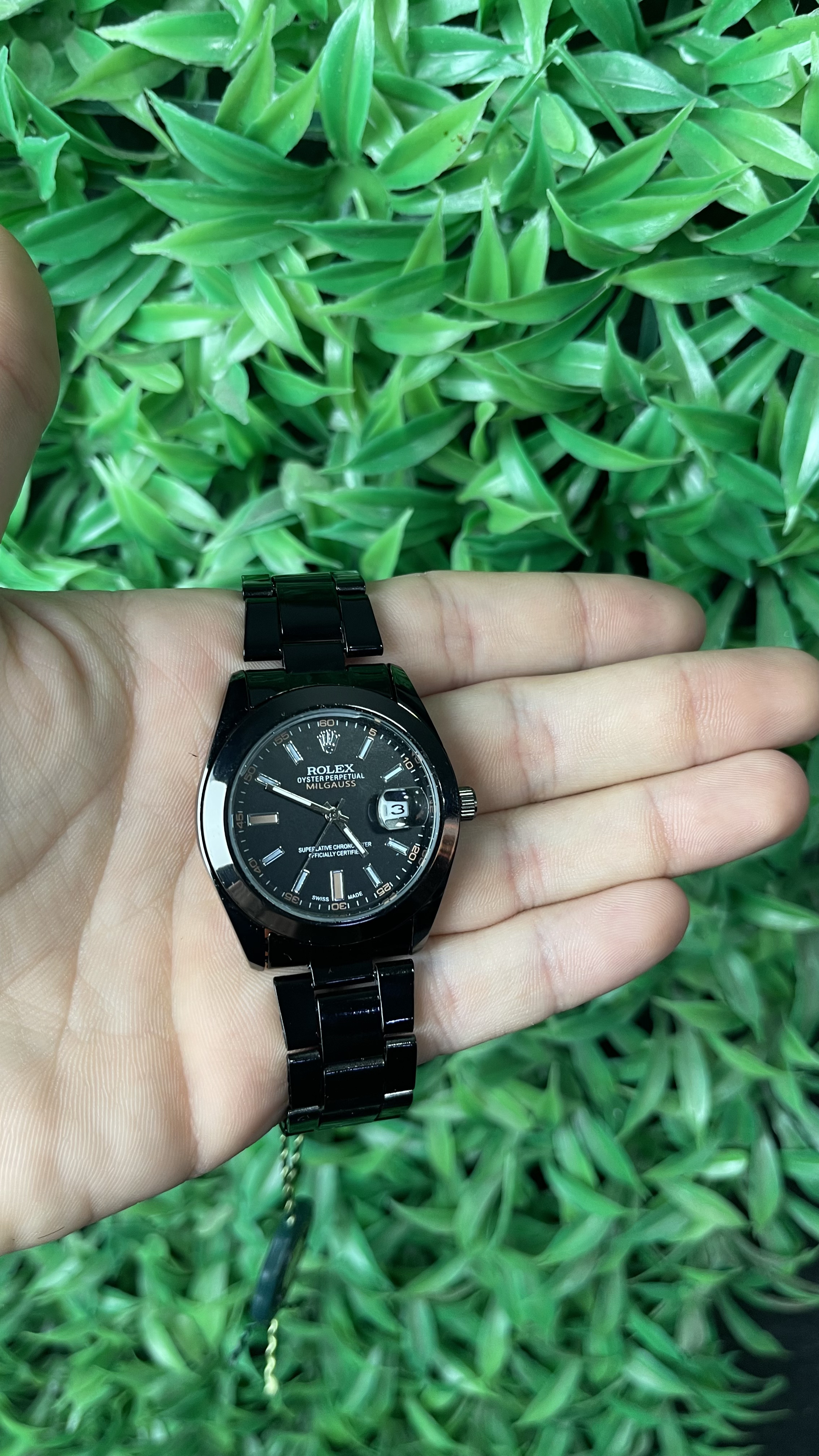 ROLEX MILGAUSS | Negro y Dorado 