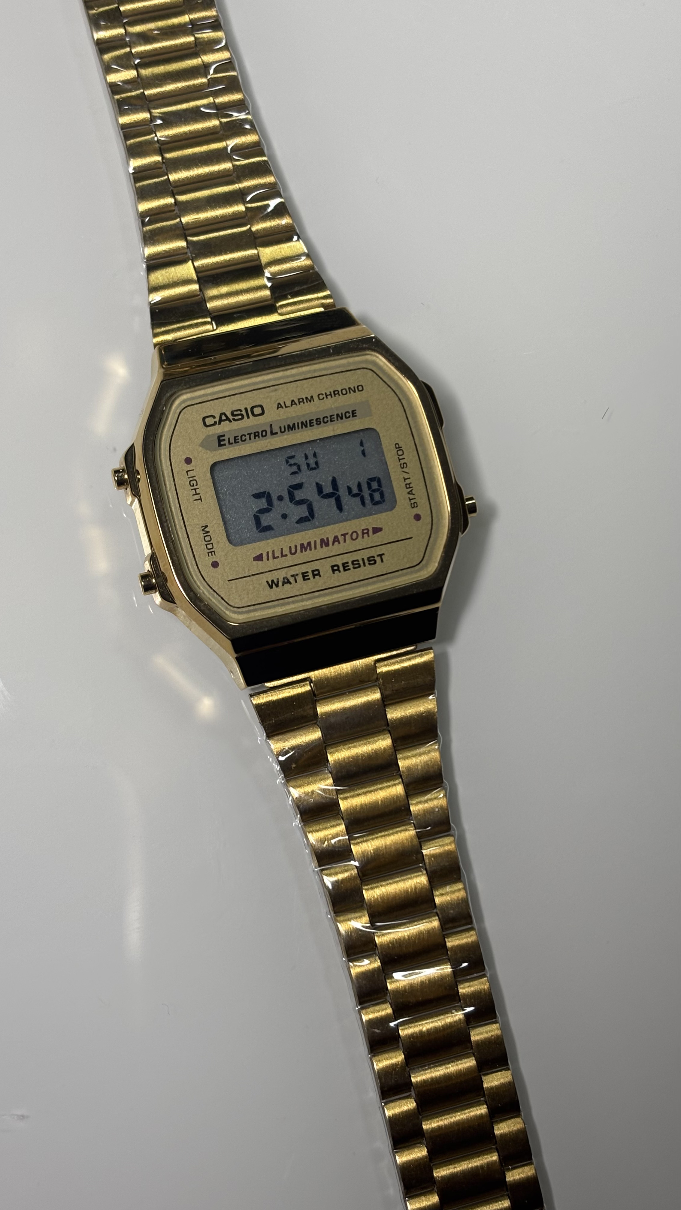 CASIO A-168 VINTAGE | Dorado