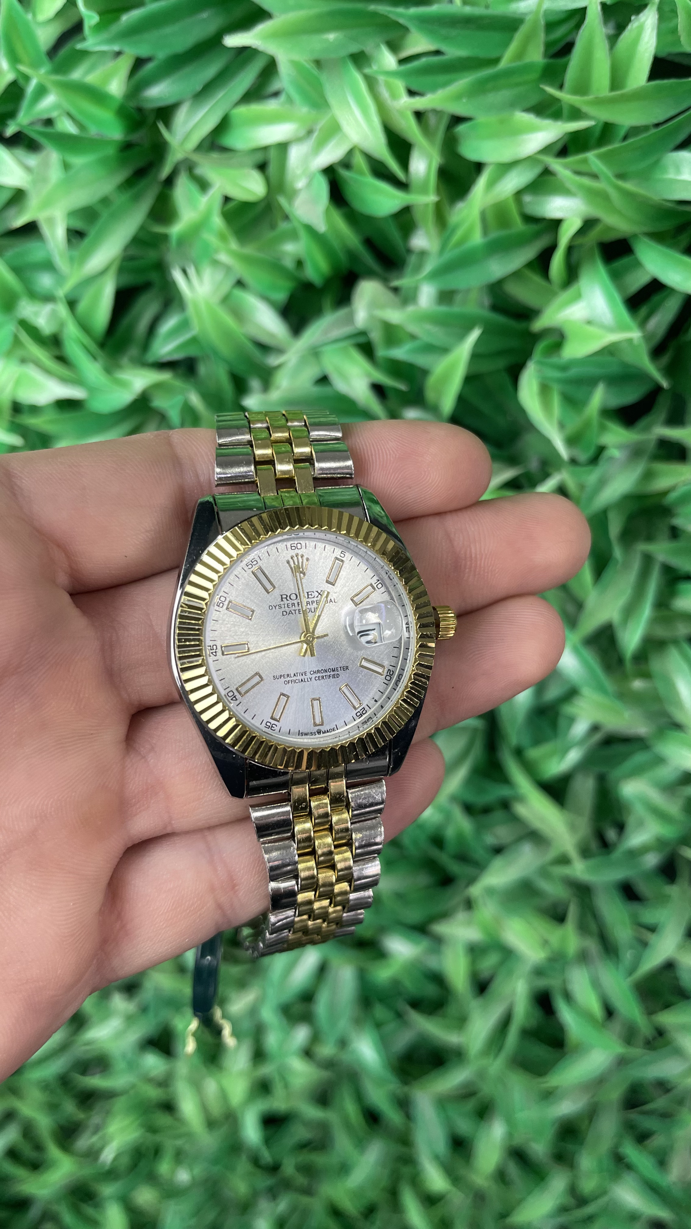 ROLEX DATE JUST | Blanco