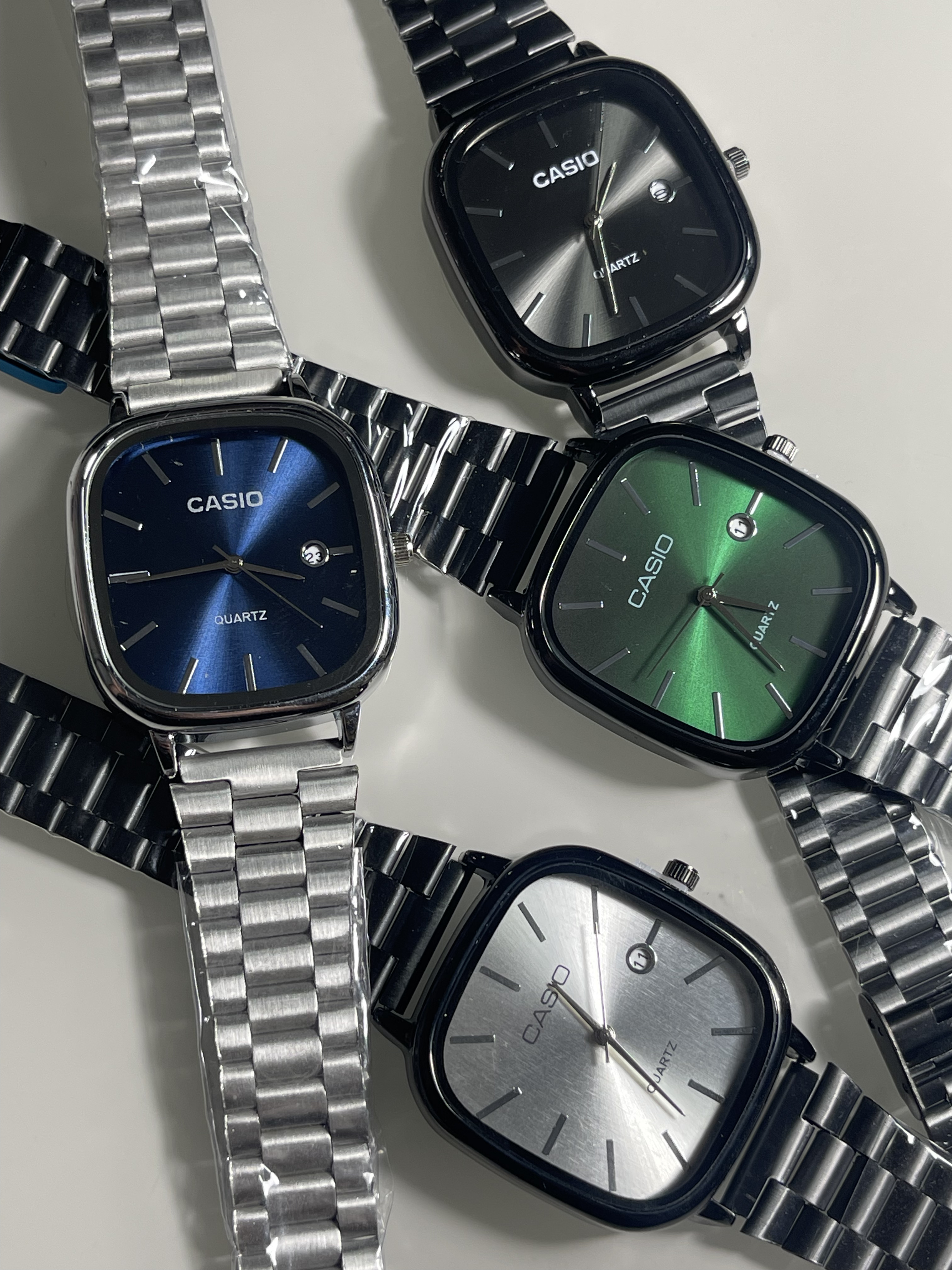 CASIO QUARTZ PREMIUM | Cara Azul 