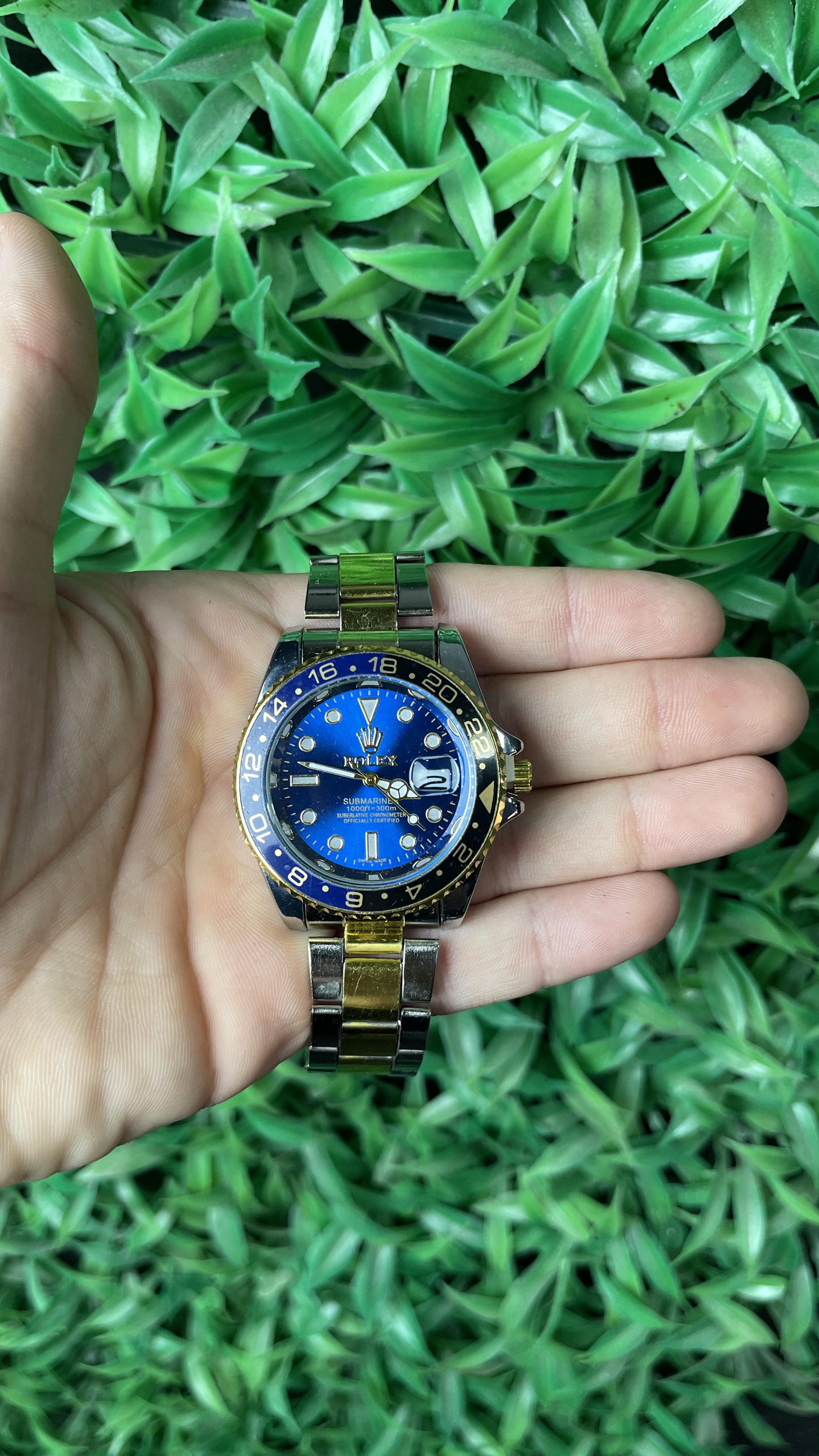 ROLEX | Azul y Dorado 