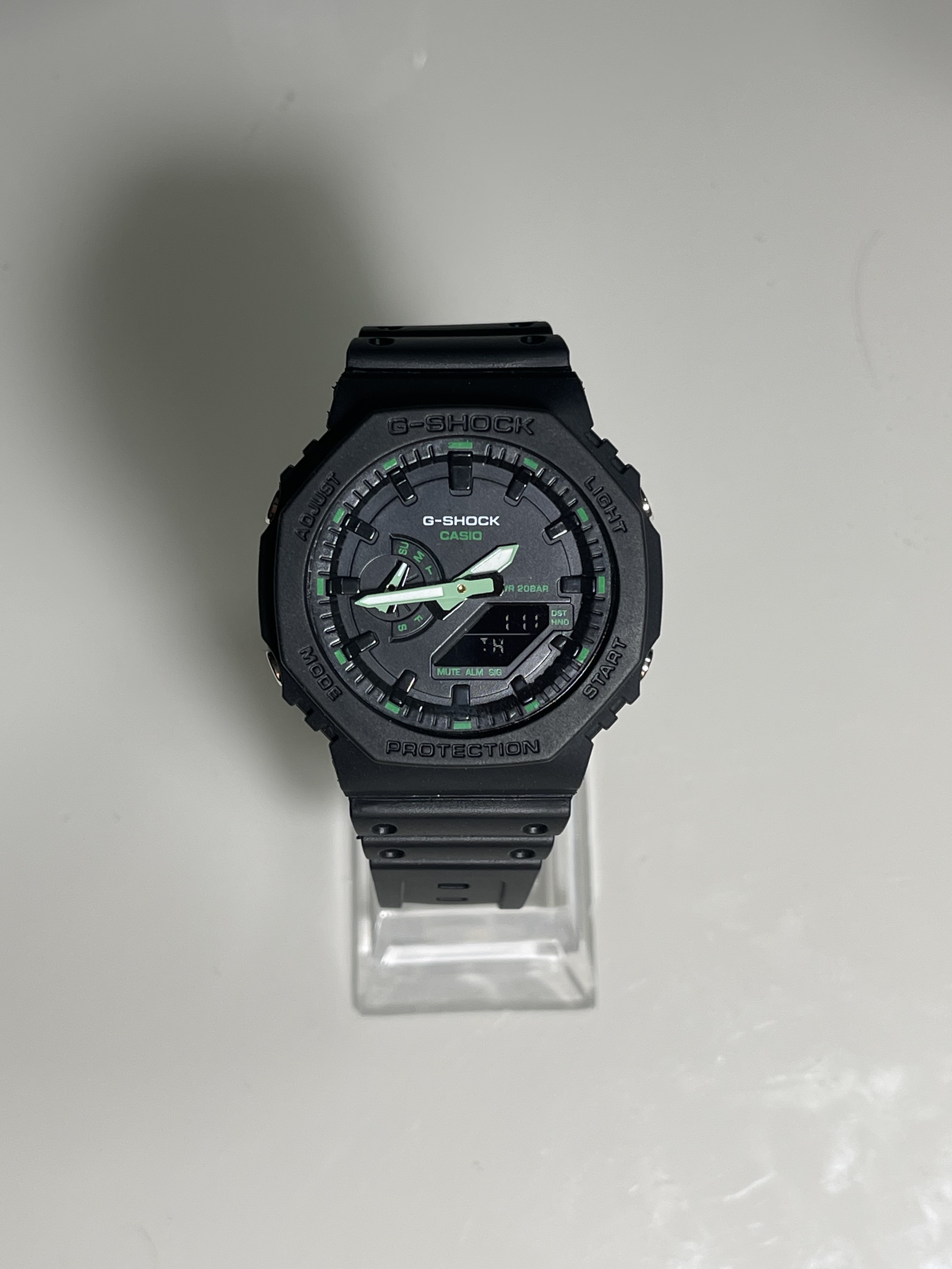 CASIO G-SHOCK | Negro y verde