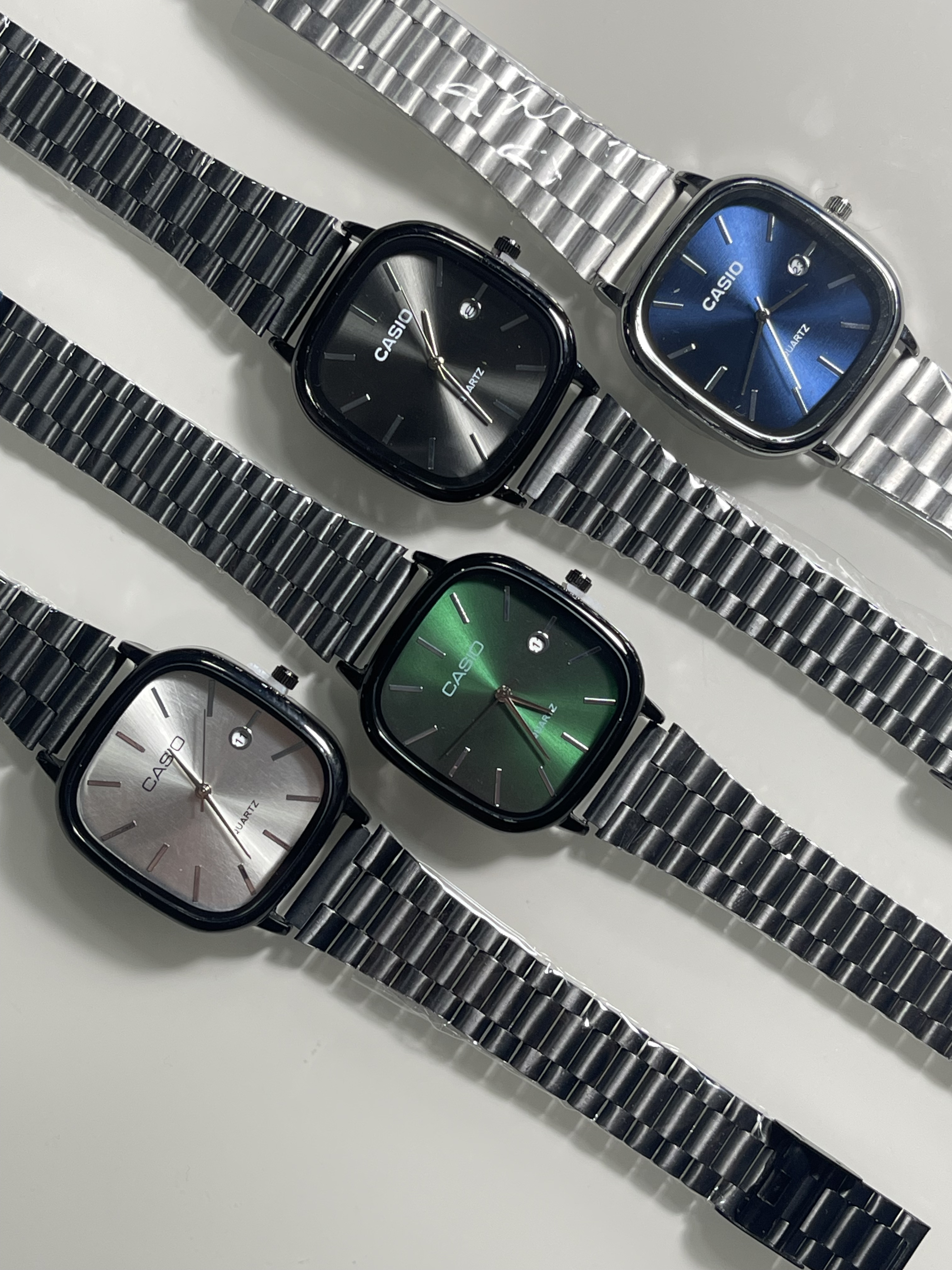 CASIO QUARTZ PREMIUM | Cara Azul 