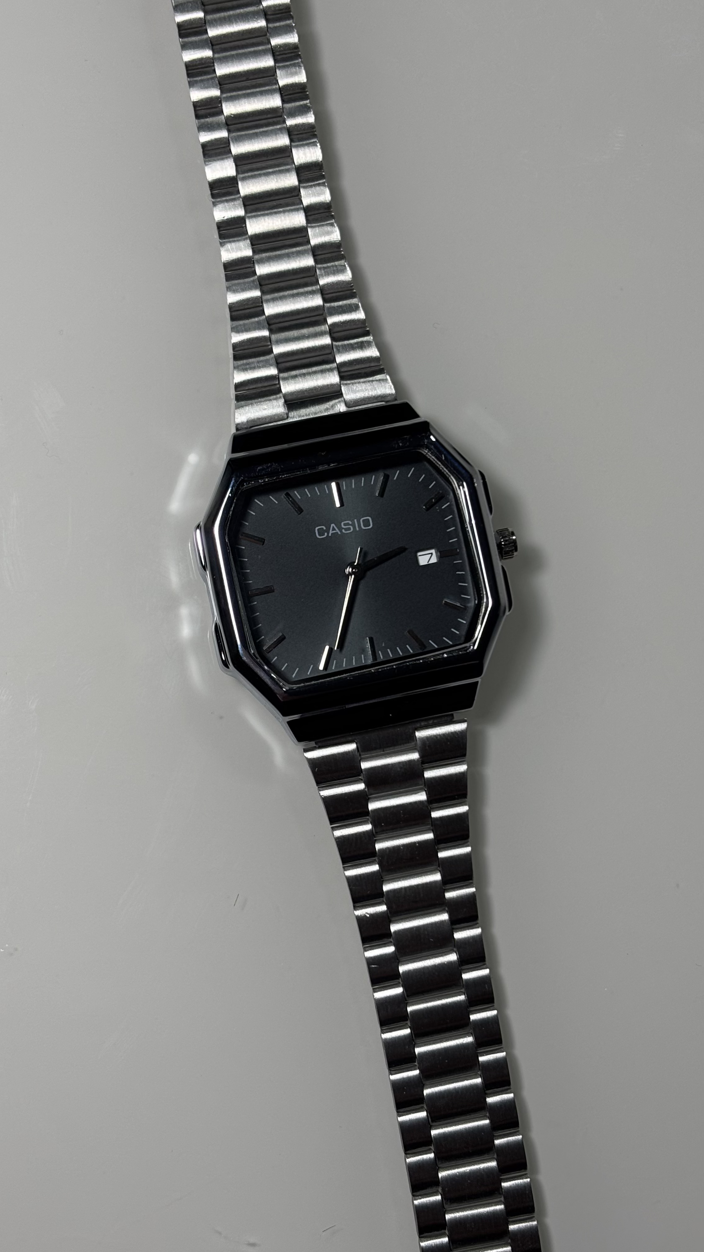 CASIO | Negro y Plateado