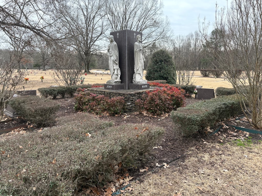 Memory Gardens- Garden of Apostles