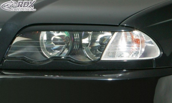 RDX žibintų dangteliai BMW 3 serijos E46 sedanui/Touringui -2002