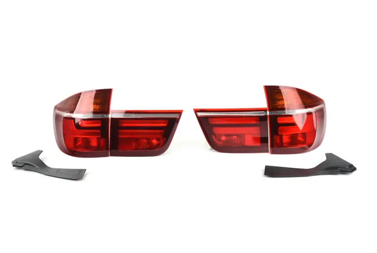 LED galinių žibintų komplektas LCI Look BMW E70 07-13 + X5M